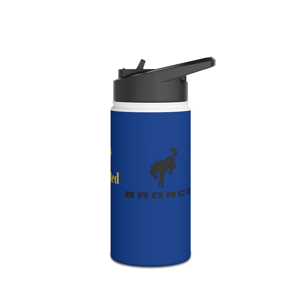 Bronco Life OG Canteen – “Stay Hydrated” Adventure Bottle with Sasquatch Attitude
