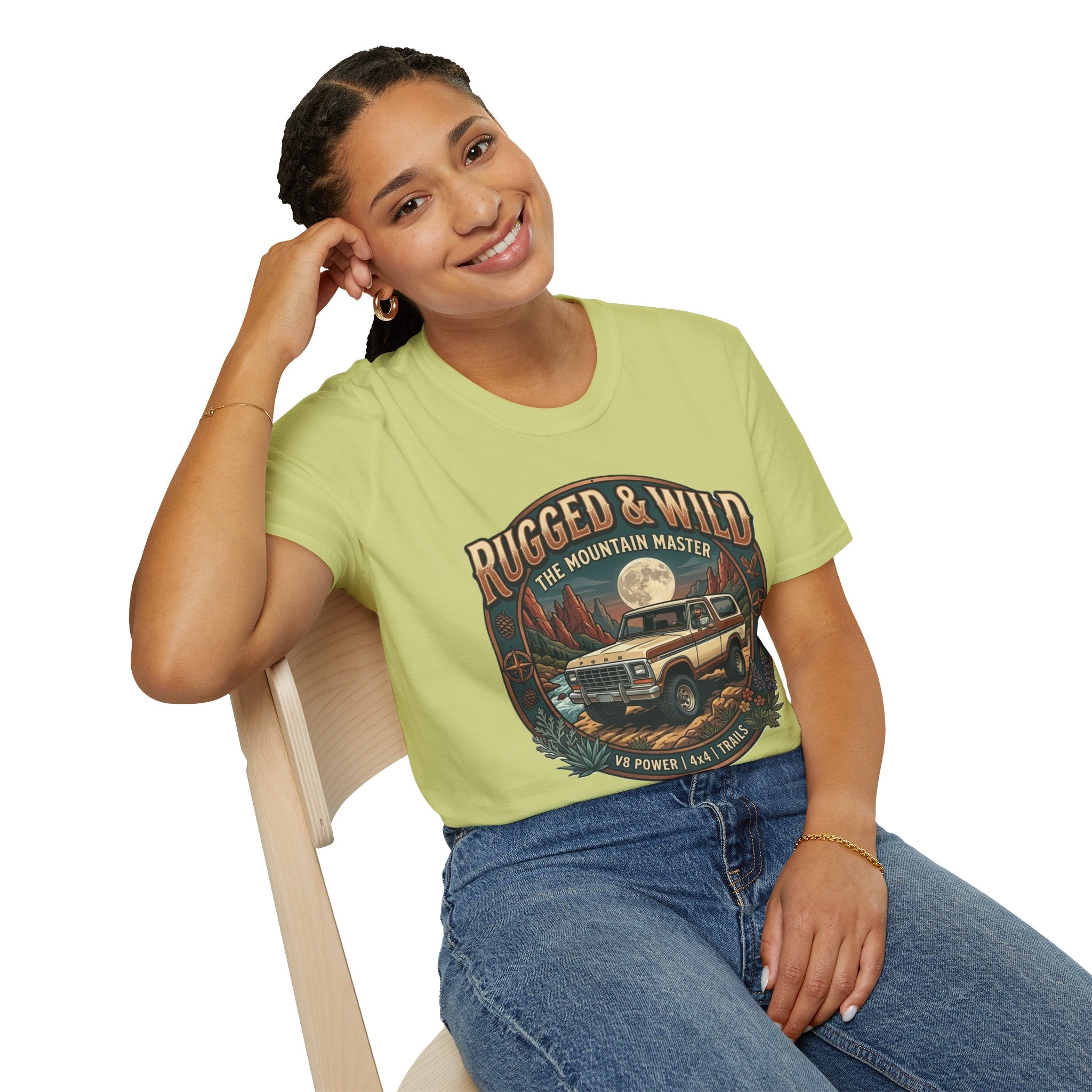 Rugged & Wild Bronco Tee – 2nd Gen Off-Road 4x4 Adventure Shirt