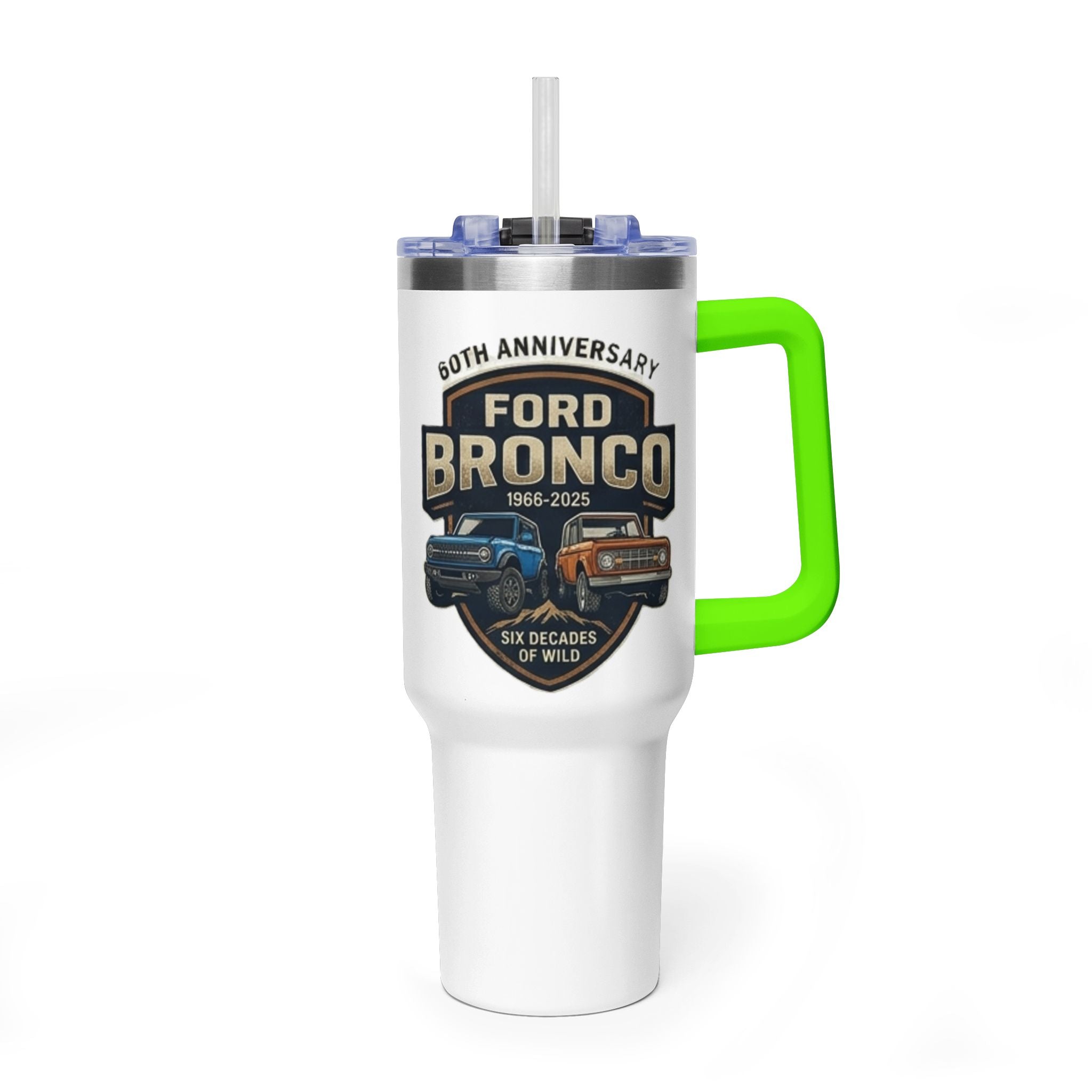 1000x Better 40oz Vacuum Insulated Tumbler | Bronco 60th Anniversary Adventure Travel Mug