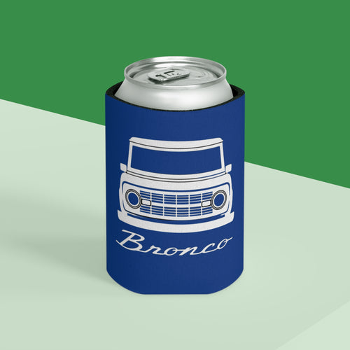 Bronco & Bigfoot Can Cooler — Peace, Trails & Ice-Cold Drinks Accessories