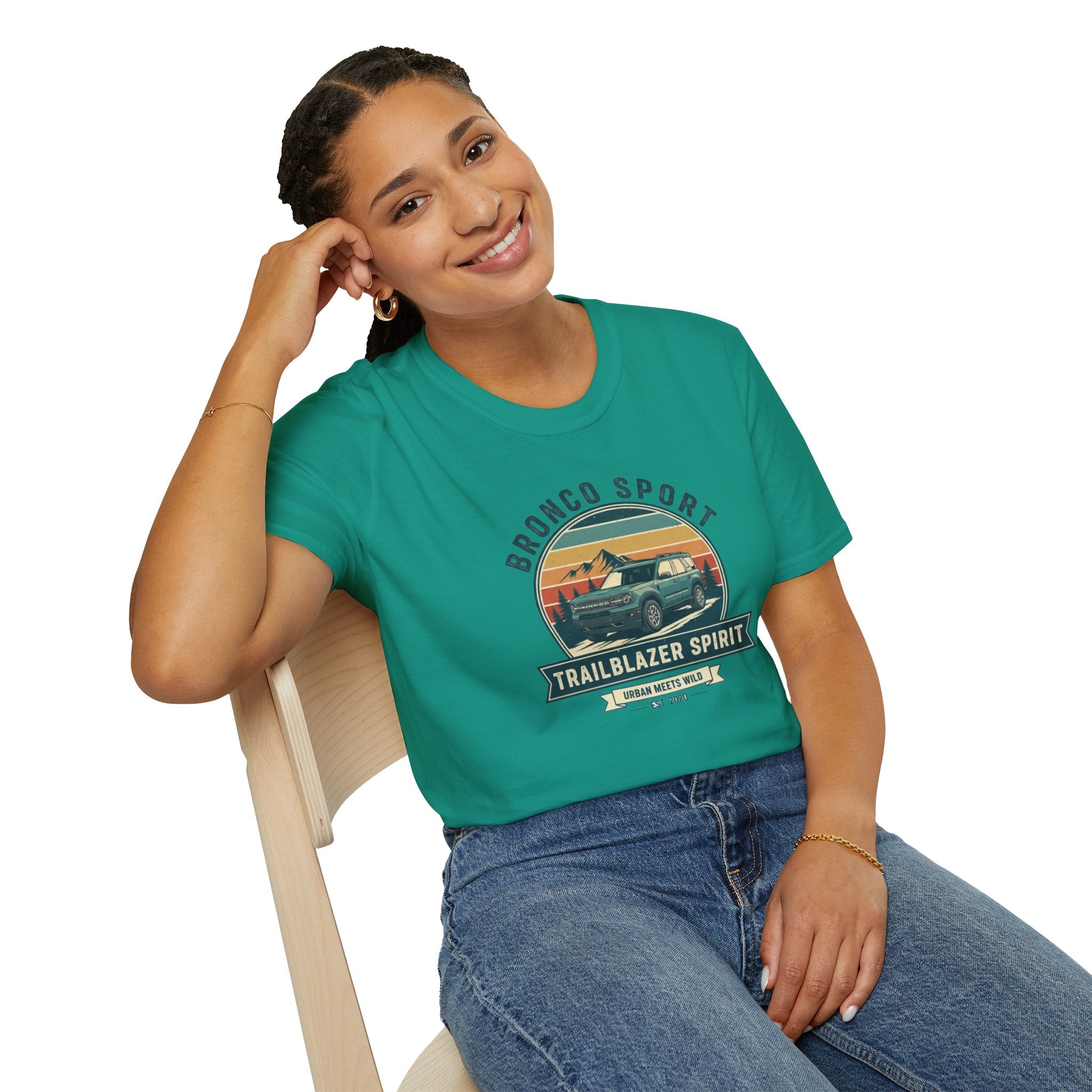 Bronco Sport “Urban Meets Wild” Trailblazer Tee – Softstyle Adventure Edition
