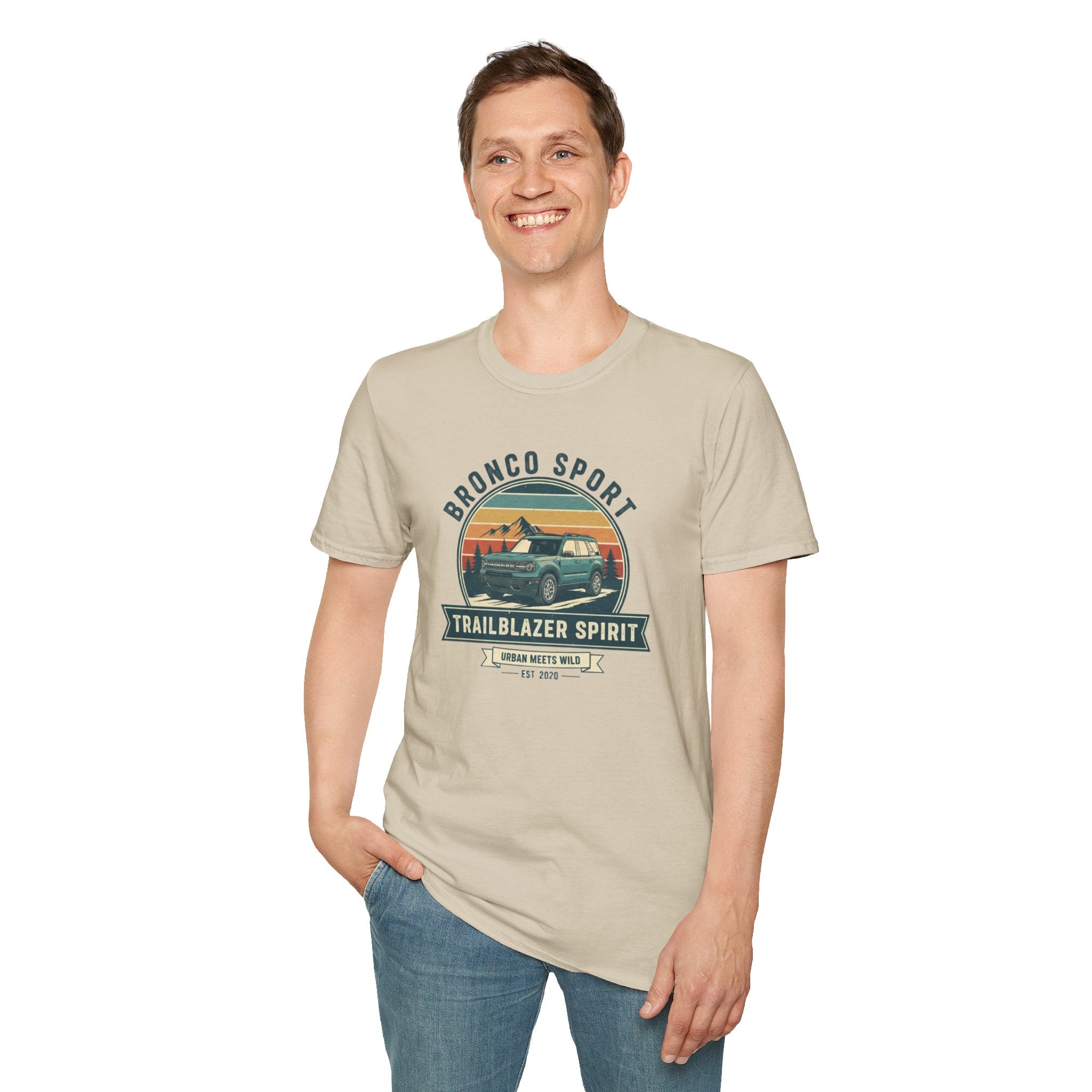 Bronco Sport “Urban Meets Wild” Trailblazer Tee – Softstyle Adventure Edition