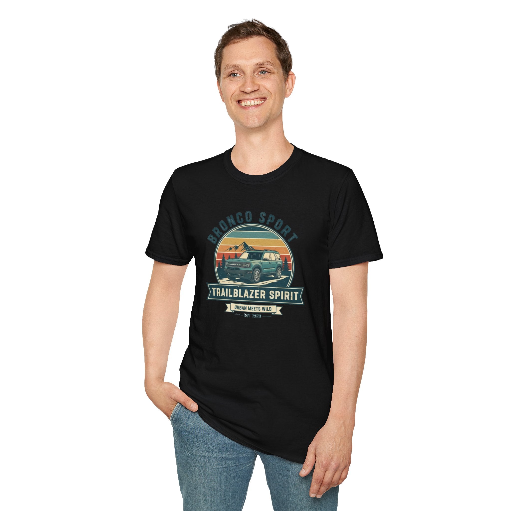 Bronco Sport “Urban Meets Wild” Trailblazer Tee – Softstyle Adventure Edition