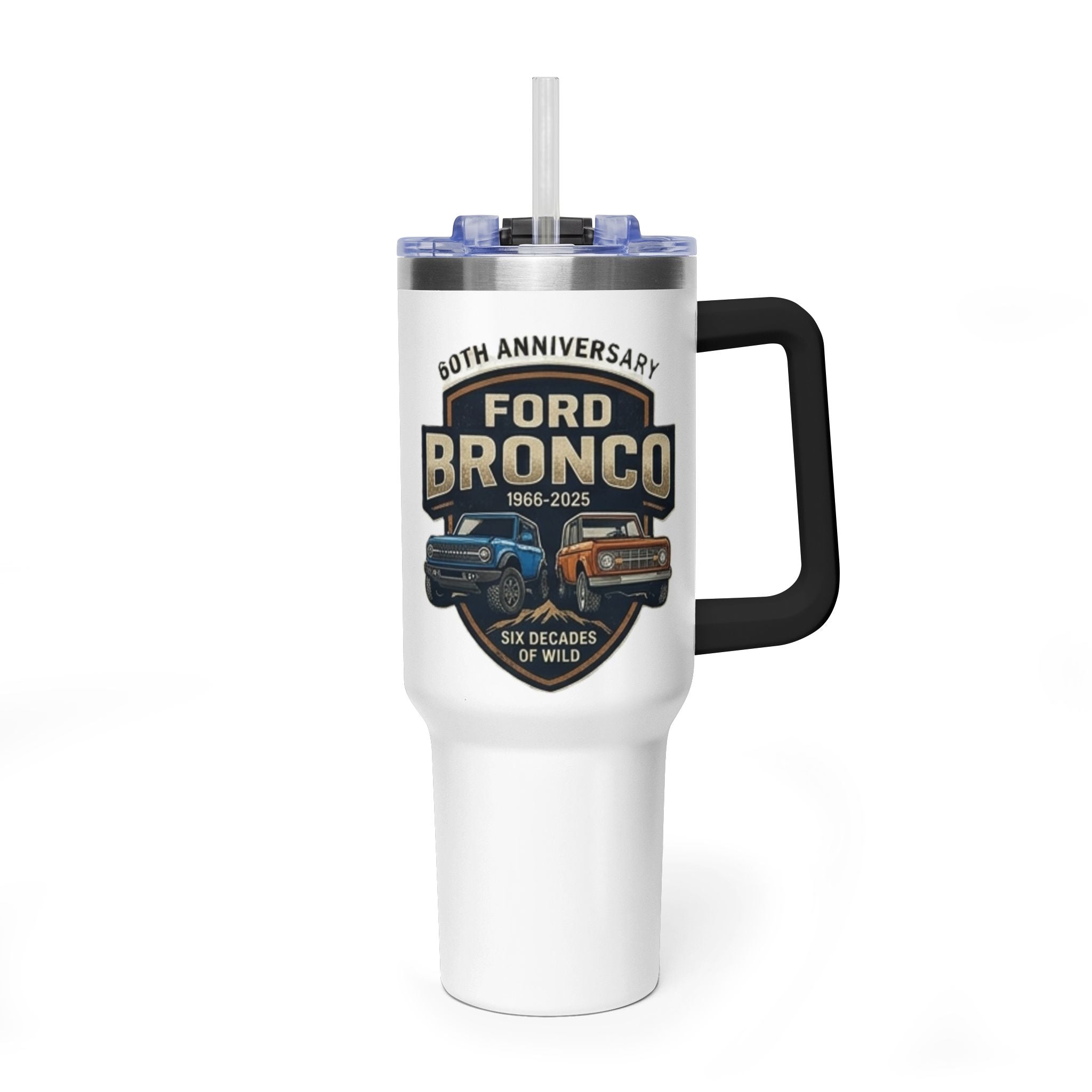 1000x Better 40oz Vacuum Insulated Tumbler | Bronco 60th Anniversary Adventure Travel Mug