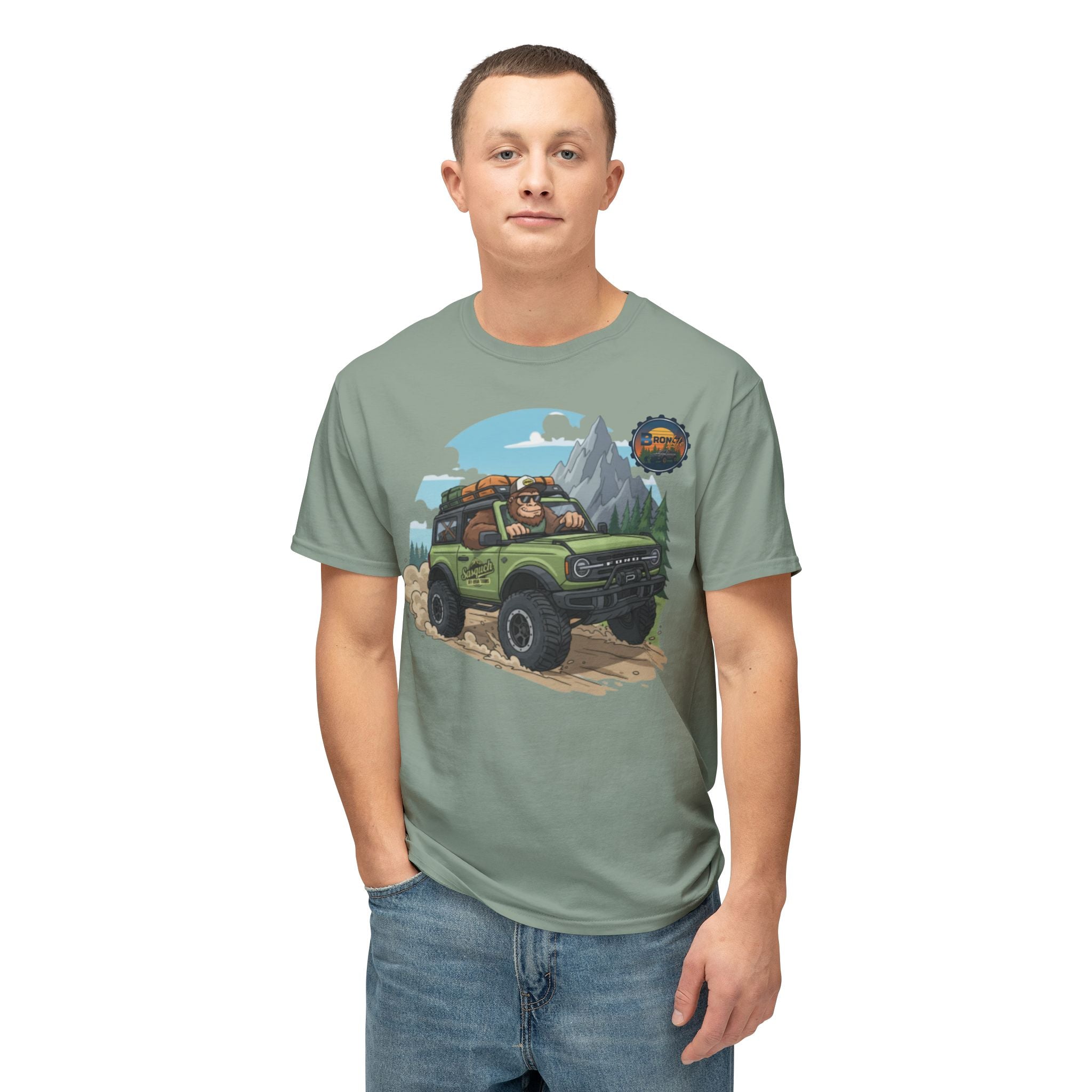 Bronco Life “Sasquatch Recon” Tee – Adventure Ops Off-Road Division