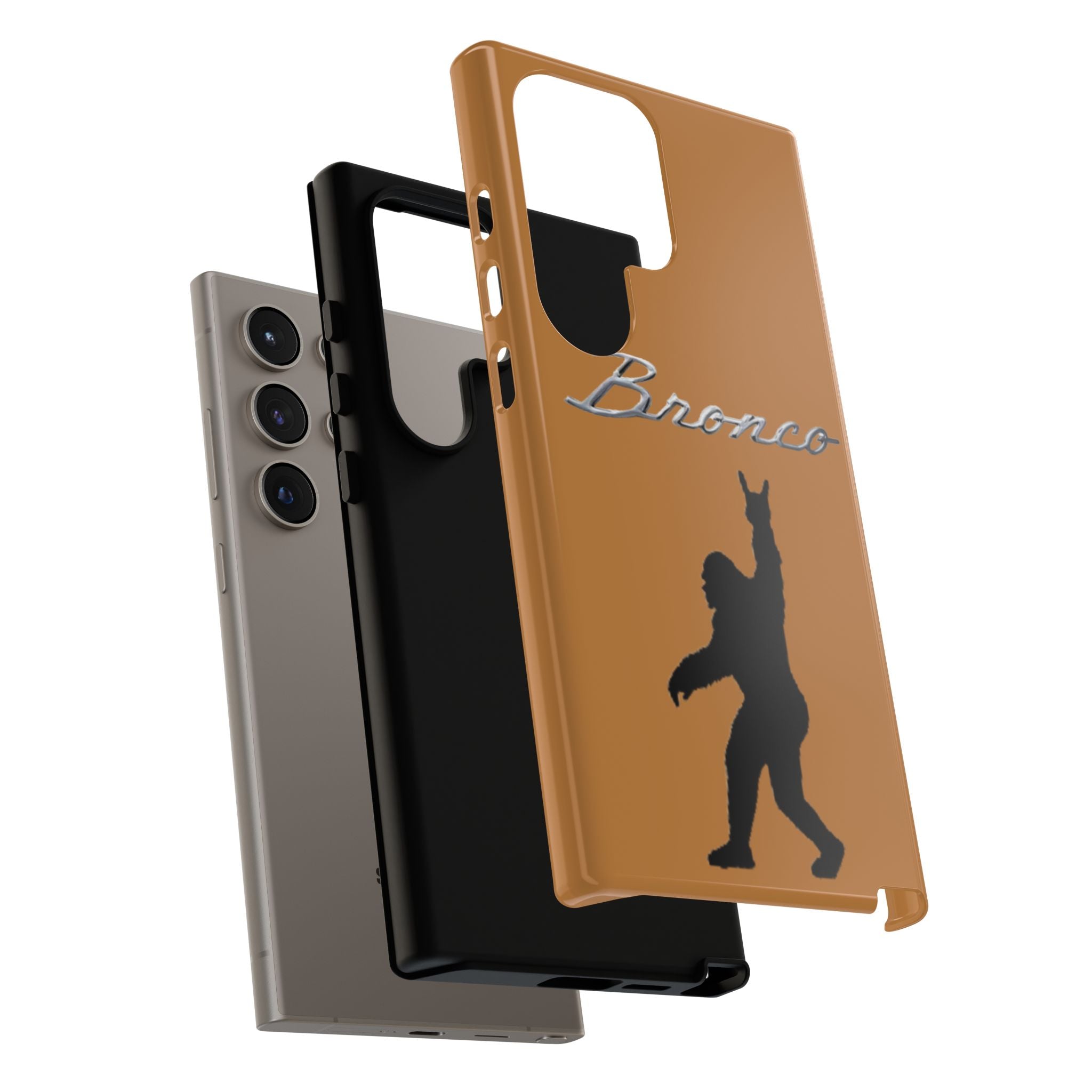 Bronco Bigfoot Tough Case — “Peace, Trails & Sasquatch” Edition