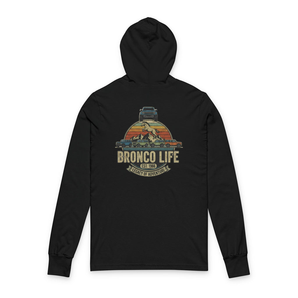 Bronco Life “Urban Meets Wild” Hooded TriBlend Tee – Trailblazer Edition