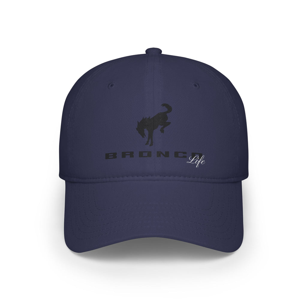 Bronco Life Cap — “Rough Terrain, No Retreat” Bucking Bronco Edition