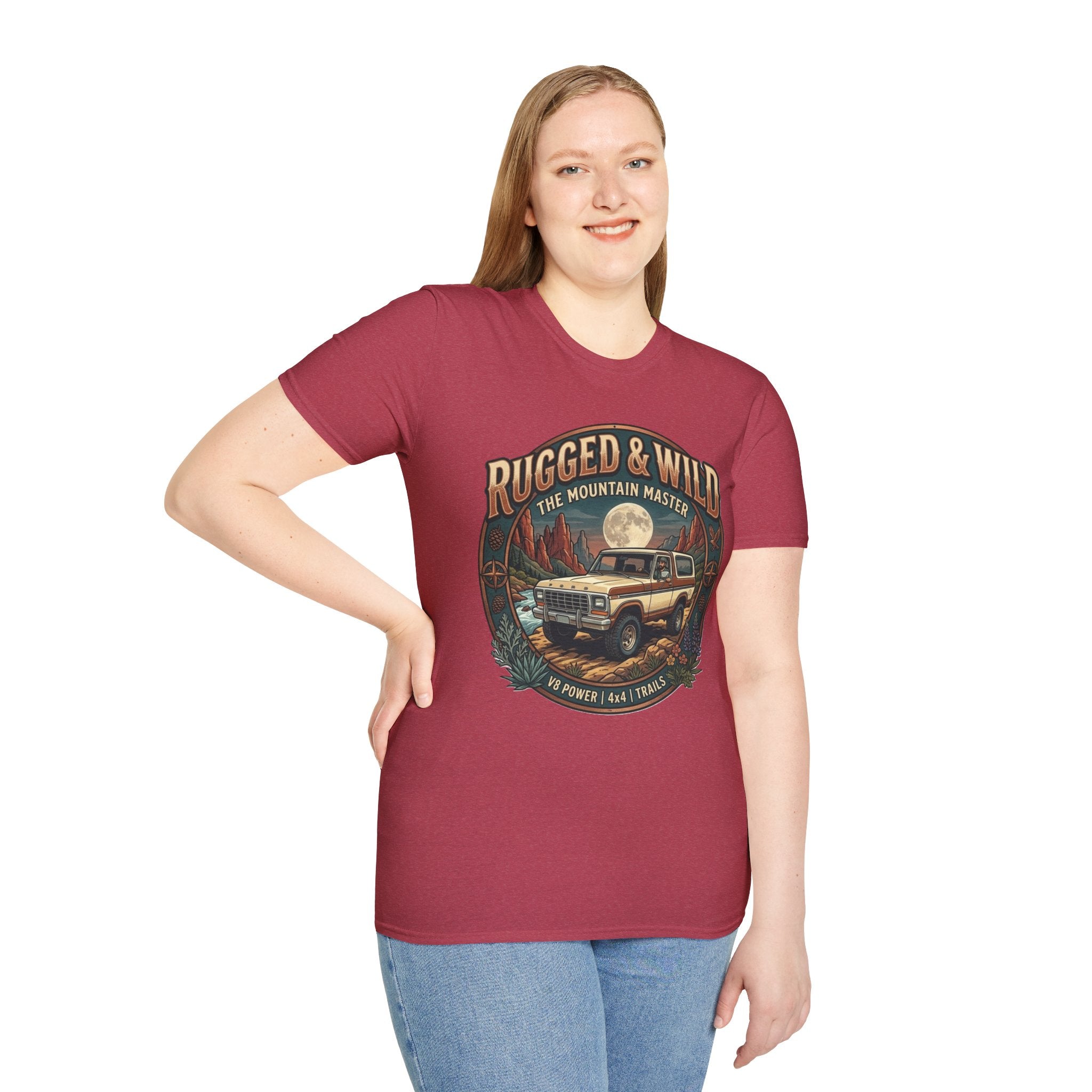 Rugged & Wild Bronco Tee – 2nd Gen Off-Road 4x4 Adventure Shirt