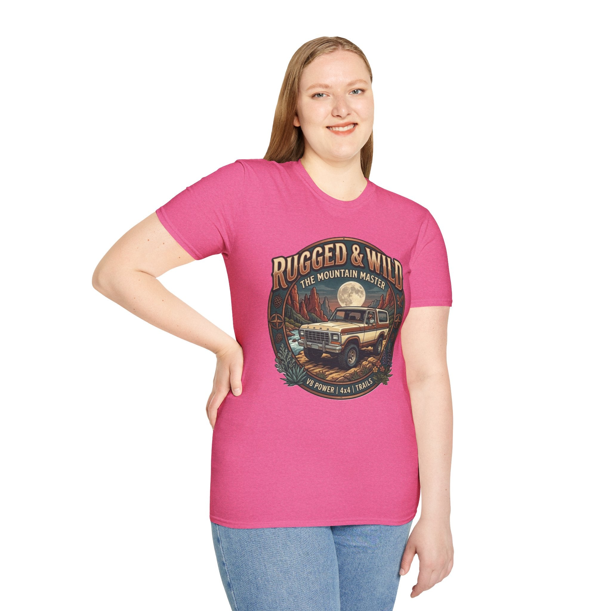 Rugged & Wild Bronco Tee – 2nd Gen Off-Road 4x4 Adventure Shirt