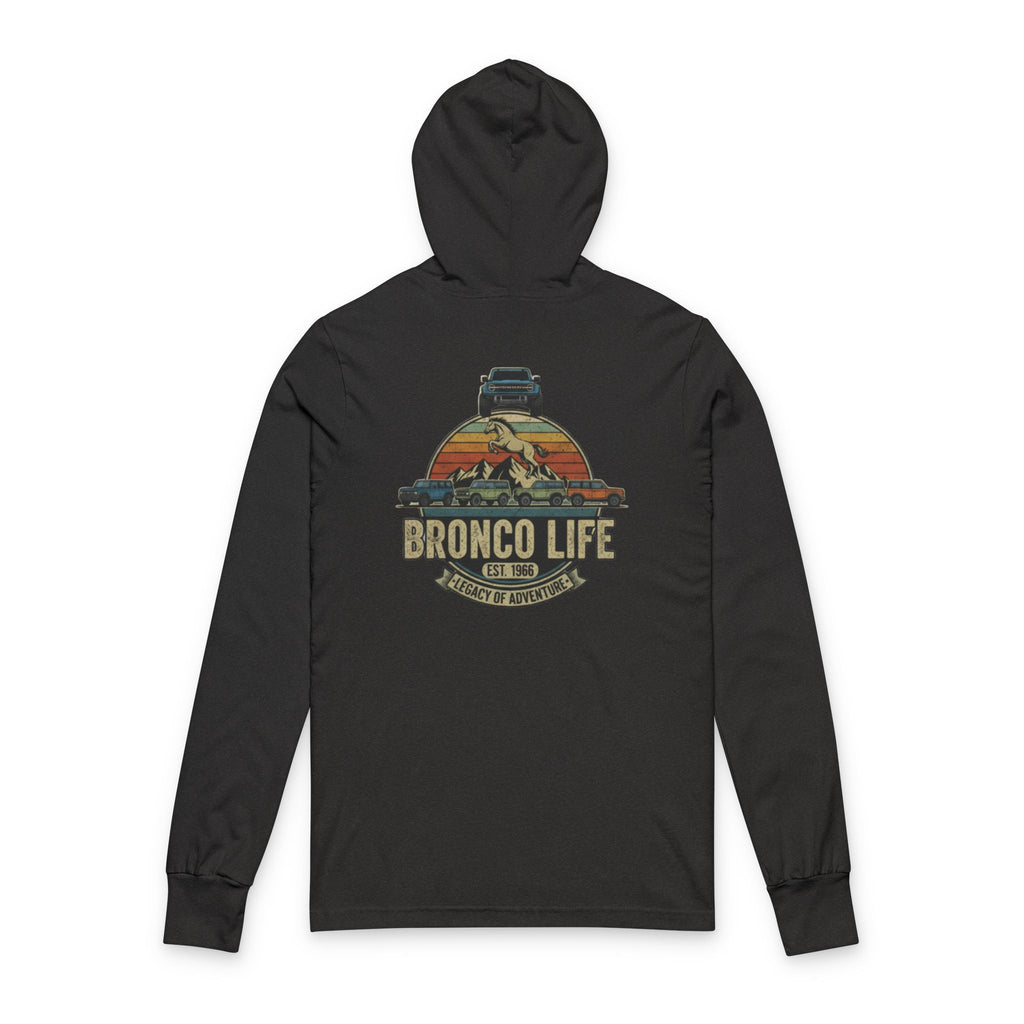 Bronco Life “Urban Meets Wild” Hooded TriBlend Tee – Trailblazer Edition