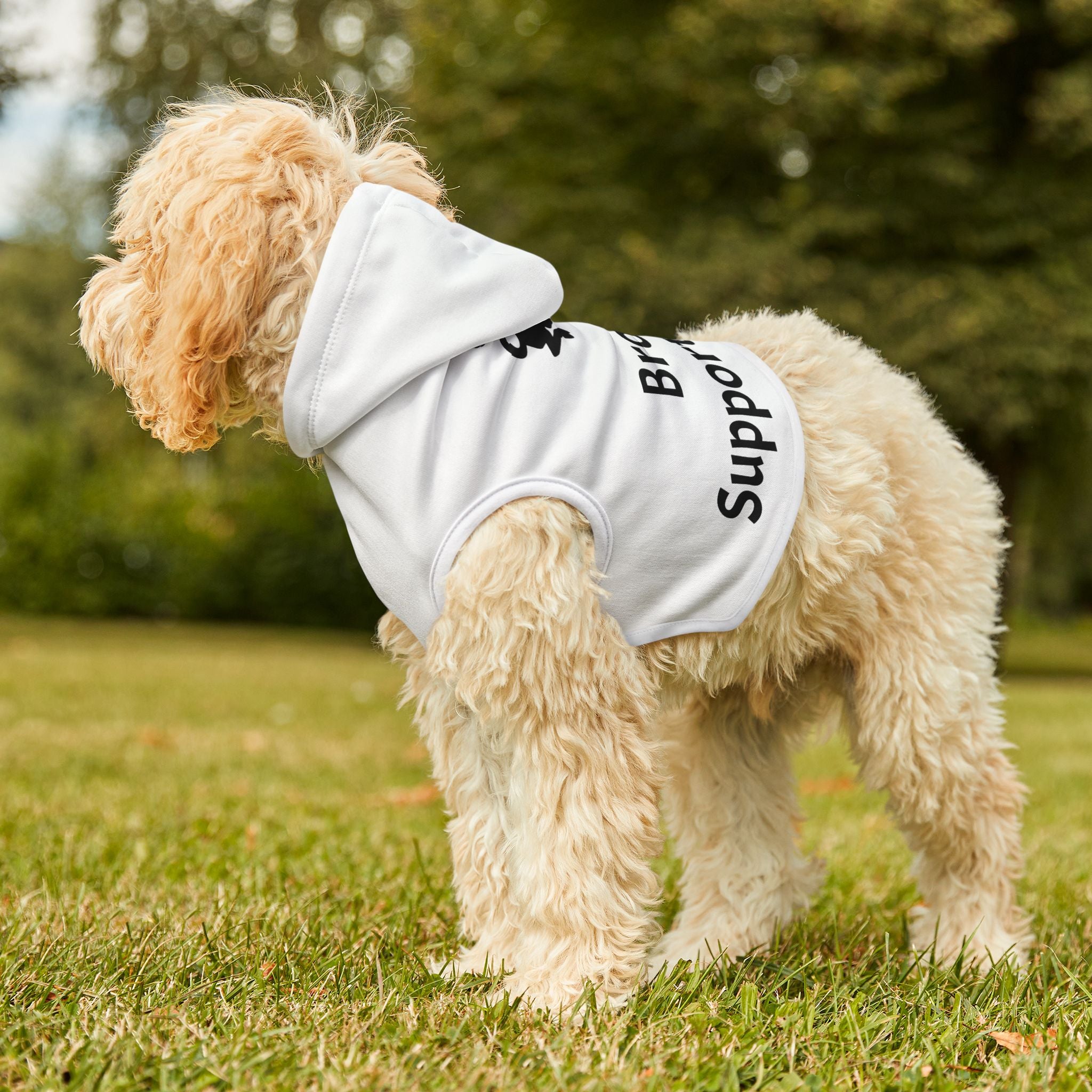 Bronco Support Animal Pet Hoodie – Dog & Cat Hooded Shirt for Bronco Fans