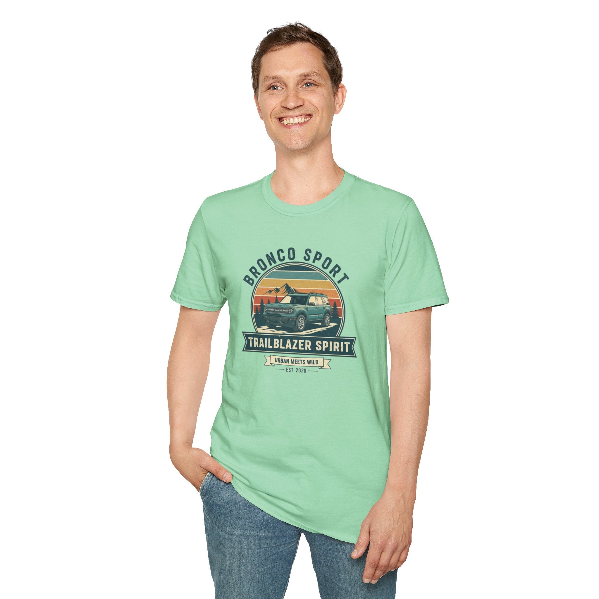 Bronco Sport “Urban Meets Wild” Trailblazer Tee – Softstyle Adventure Edition