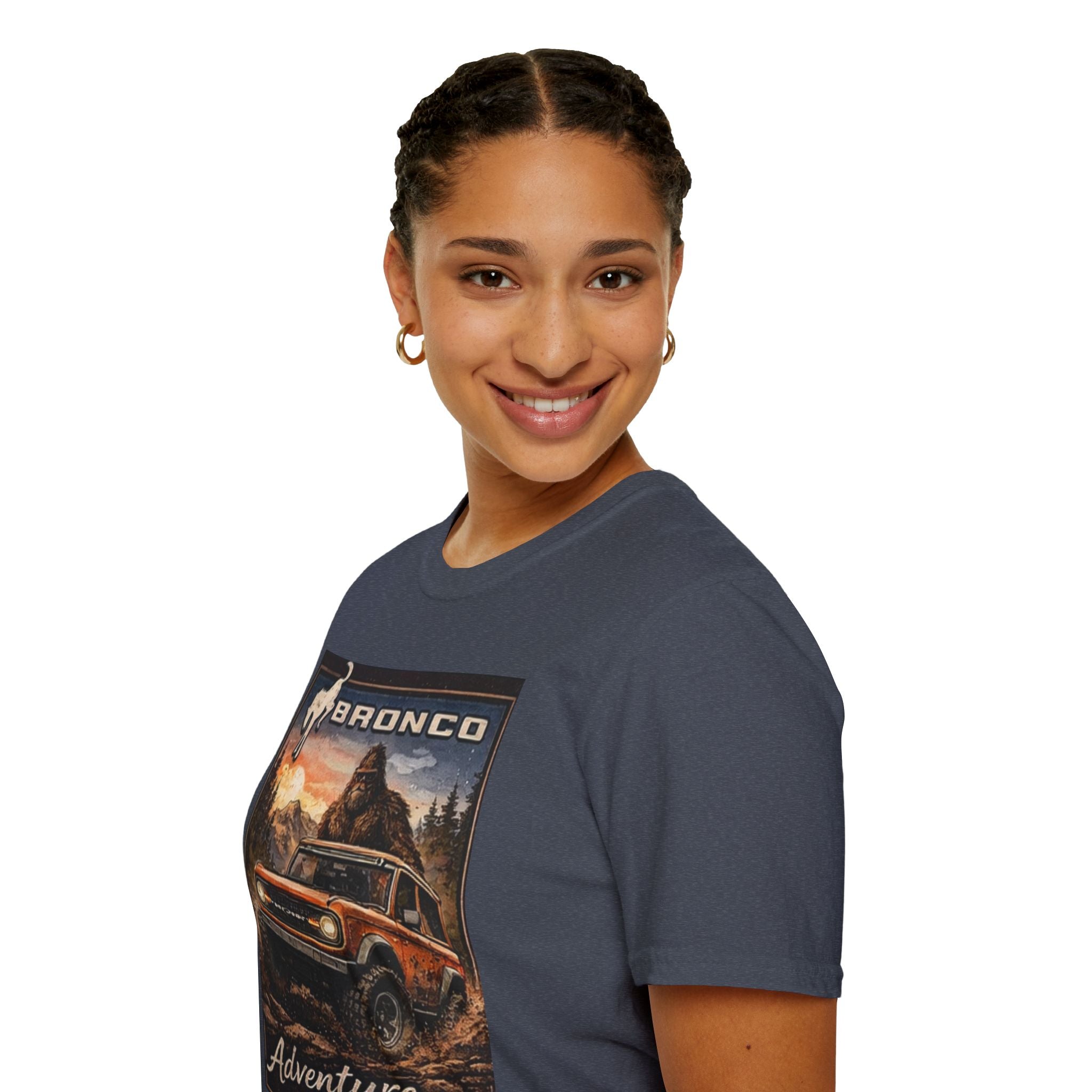 Bronco Adventure Awaits T-Shirt – Built Wild, 6G Approved
