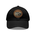 Bronco “Wild Ride Est. 1966” Retro Leather Patch Hat — Vintage Spirit, Modern Grit Black Light Brown Circle One size Hats