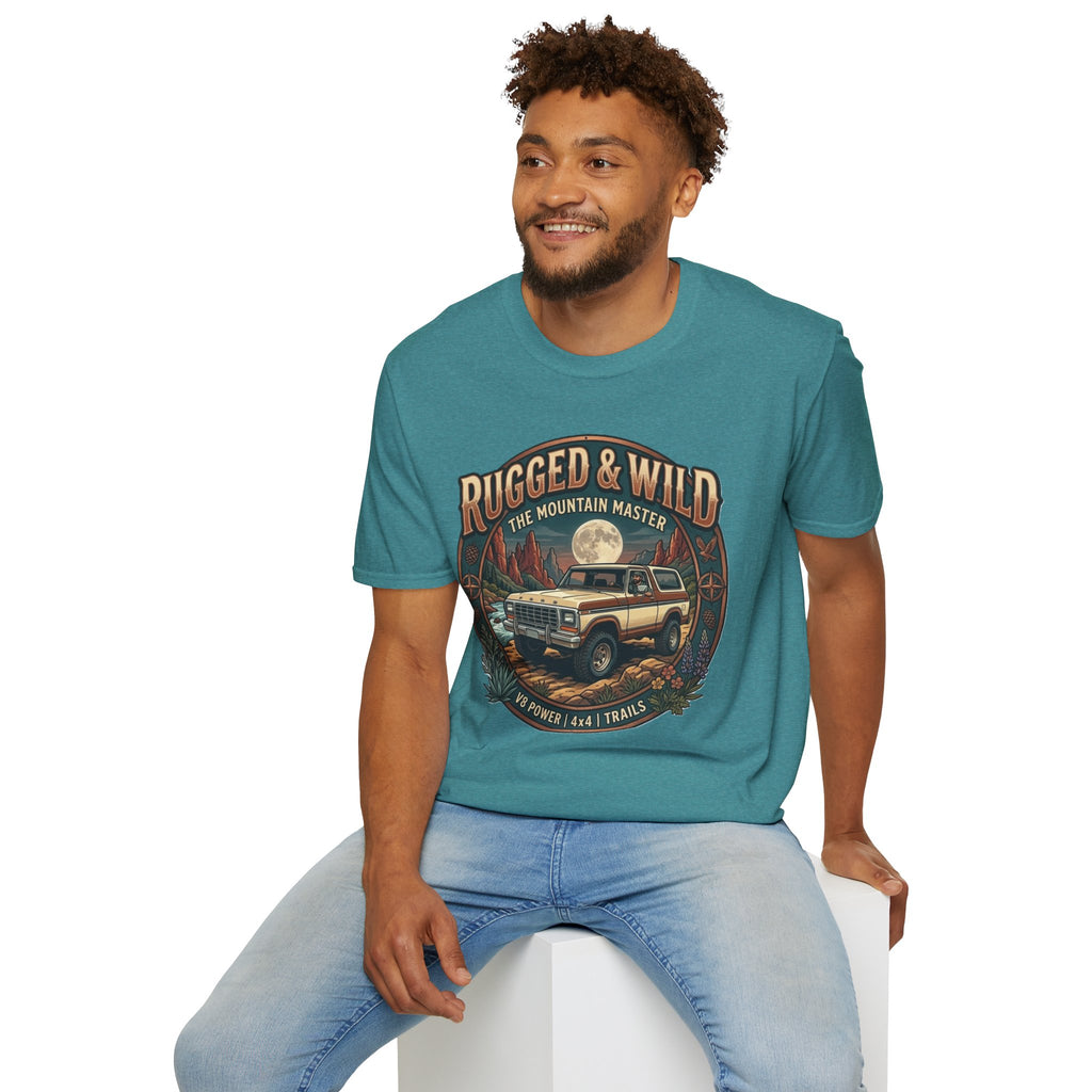 Rugged & Wild Bronco Tee – 2nd Gen Off-Road 4x4 Adventure Shirt