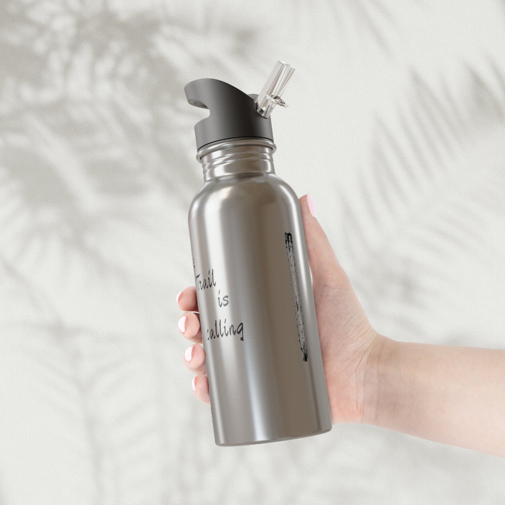 “The Trail Is Calling” Bronco Water Bottle — 20oz Rugged Hydration for Wild Rides