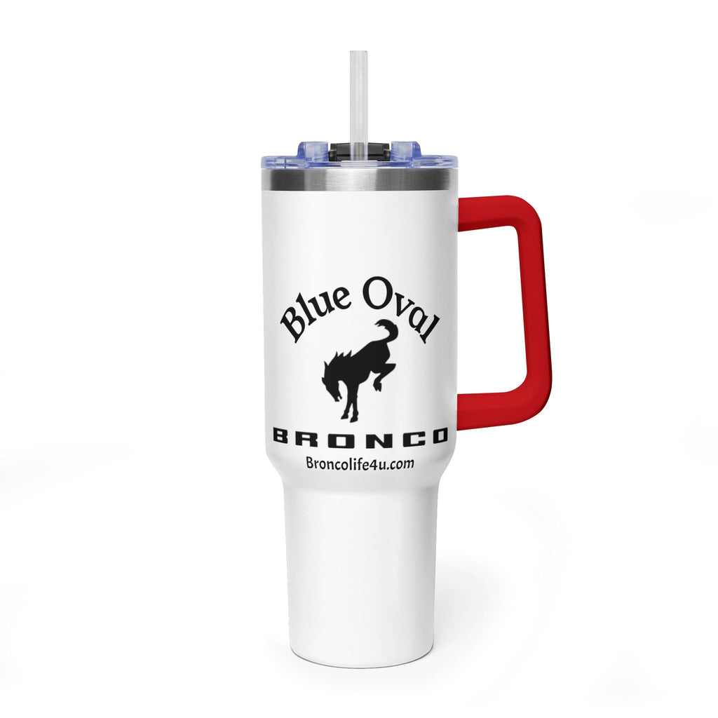 Smiles Per Gallon 40oz Vacuum Insulated Tumbler | Bronco Lifestyle Adventure Travel Mug