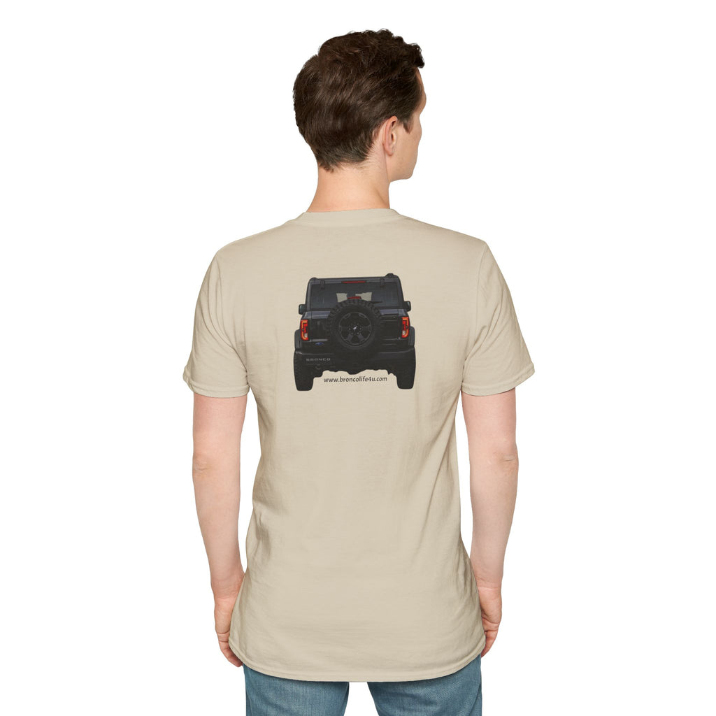Bronco Adventure Awaits T-Shirt – Built Wild, 6G Approved
