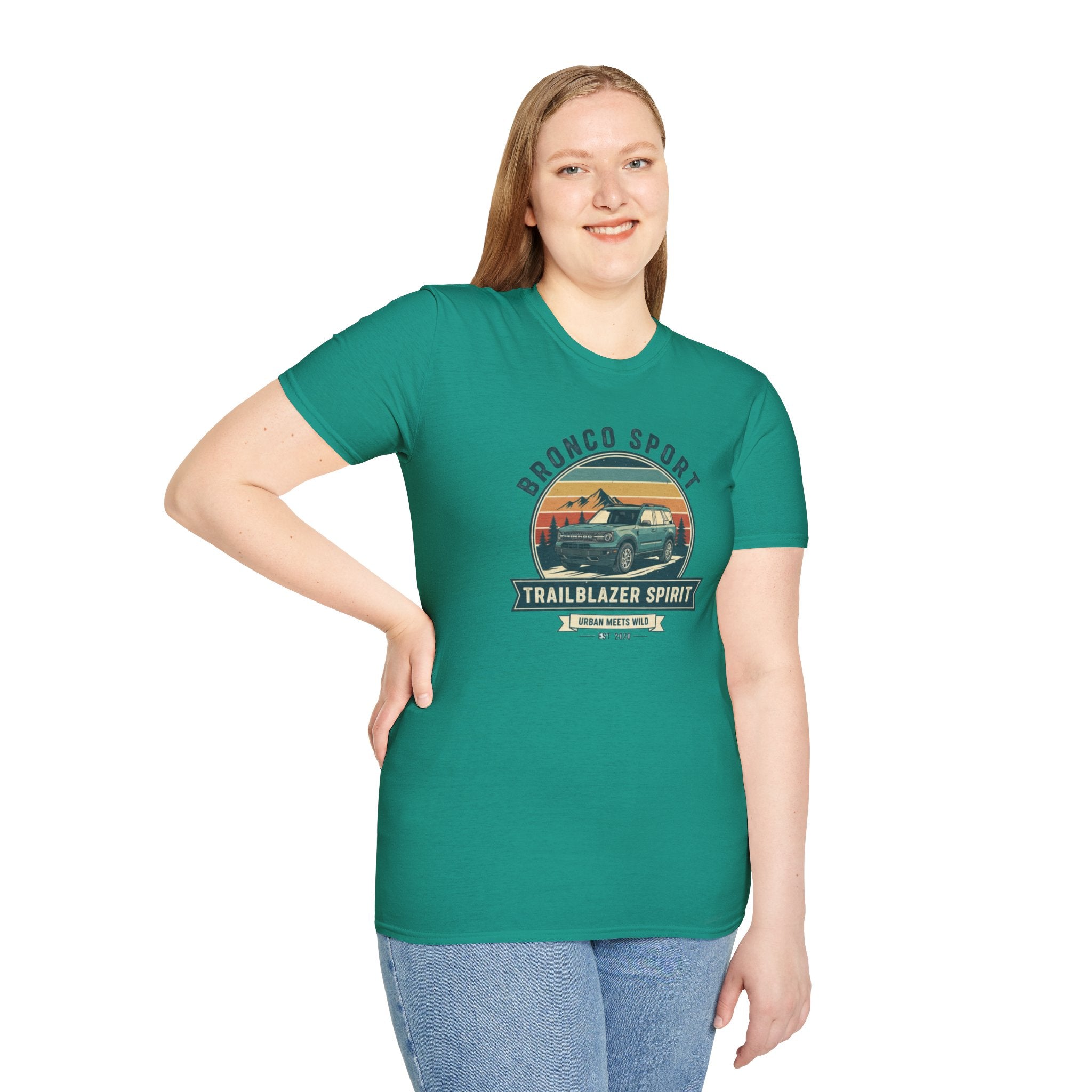 Bronco Sport “Urban Meets Wild” Trailblazer Tee – Softstyle Adventure Edition