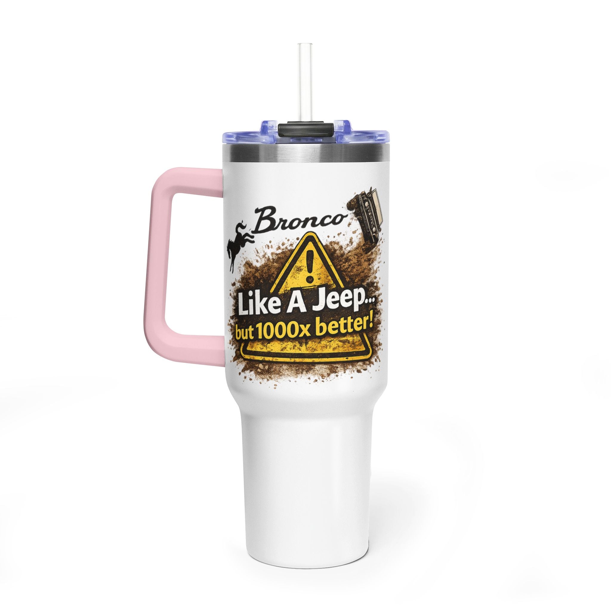 1000x Better 40oz Vacuum Insulated Tumbler | Bronco 60th Anniversary Adventure Travel Mug