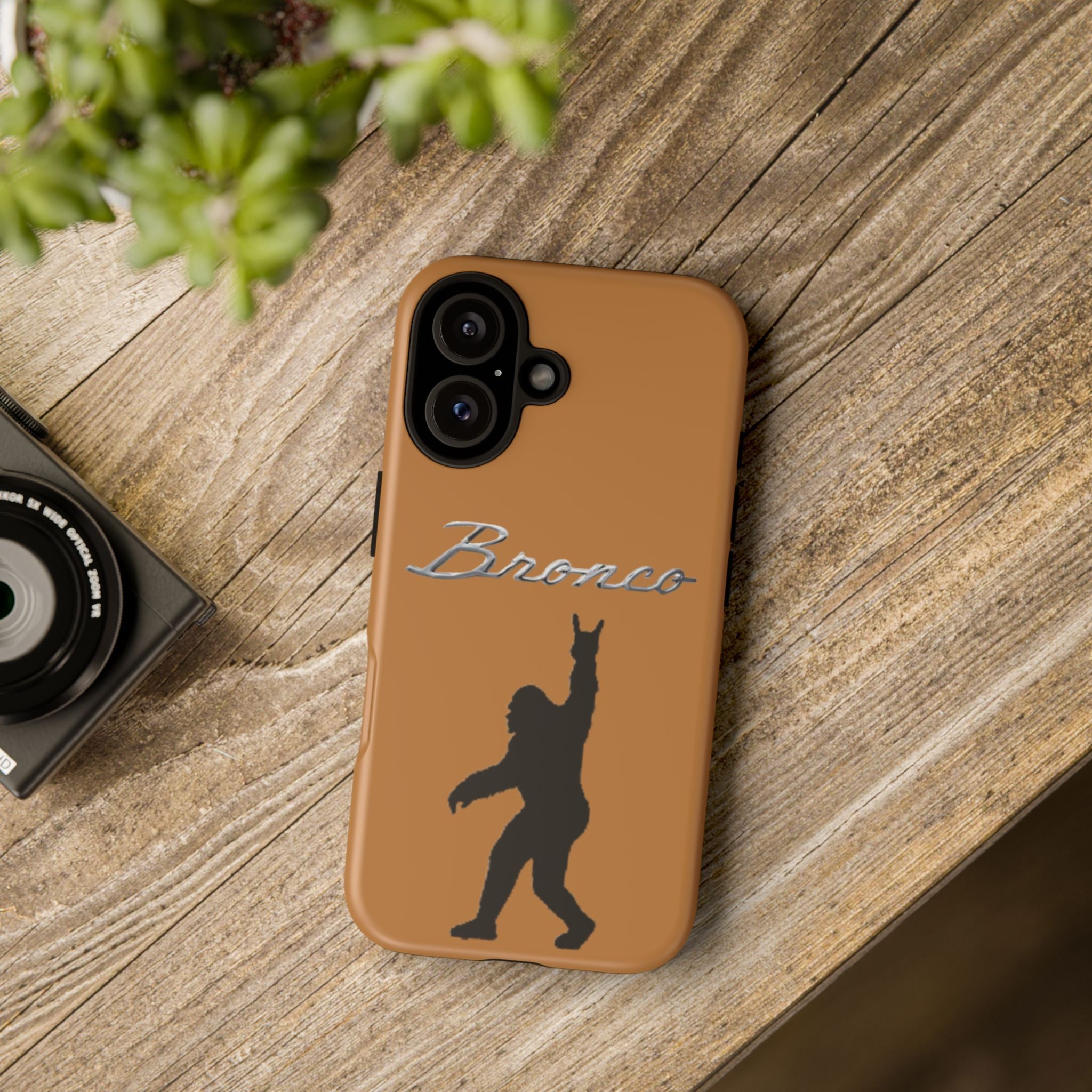 Bronco Bigfoot Tough Case — “Peace, Trails & Sasquatch” Edition