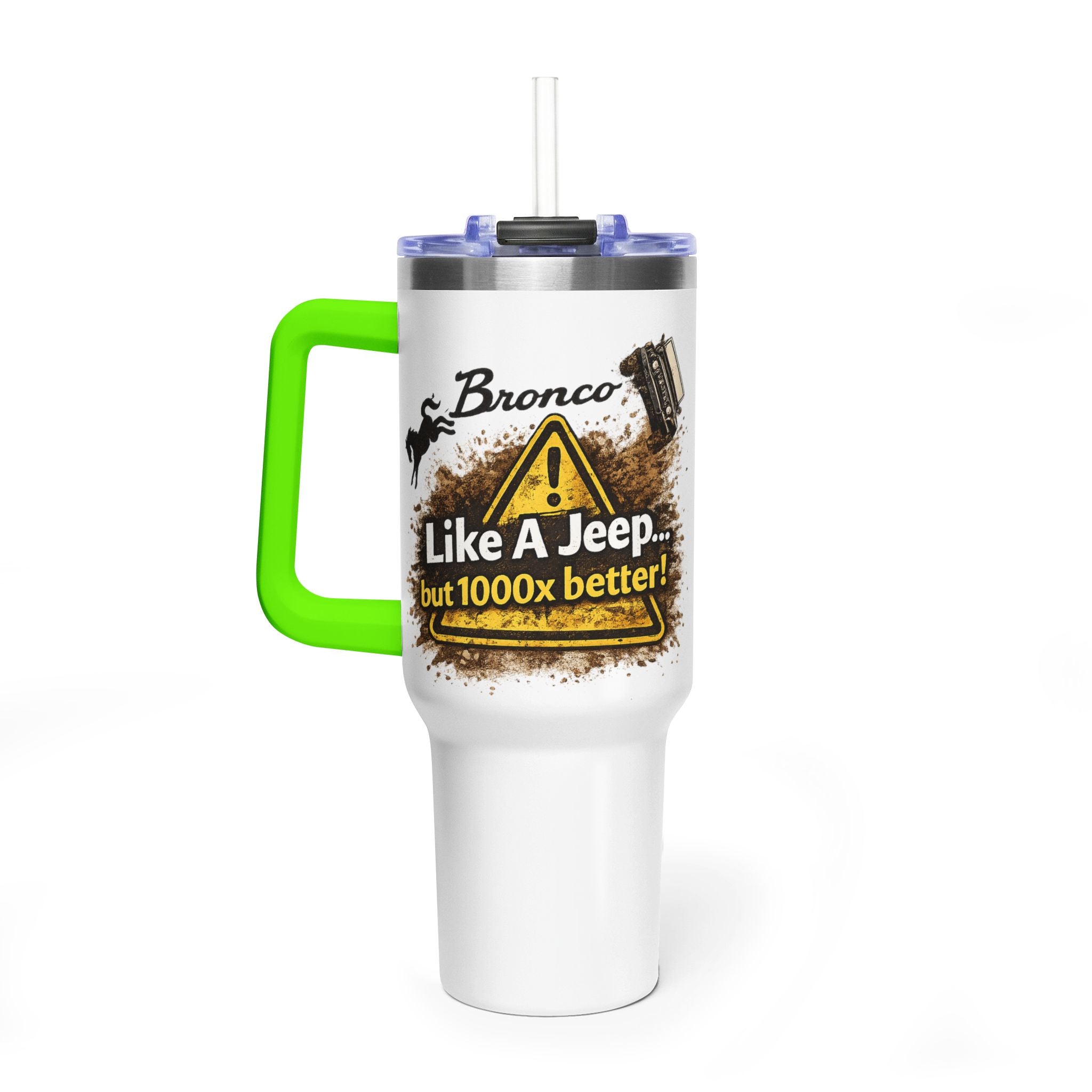 1000x Better 40oz Vacuum Insulated Tumbler | Bronco 60th Anniversary Adventure Travel Mug