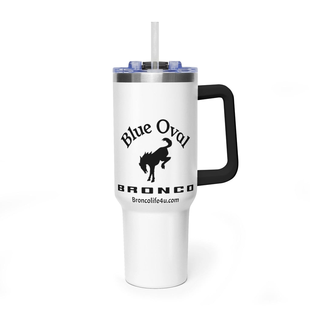 Smiles Per Gallon 40oz Vacuum Insulated Tumbler | Bronco Lifestyle Adventure Travel Mug