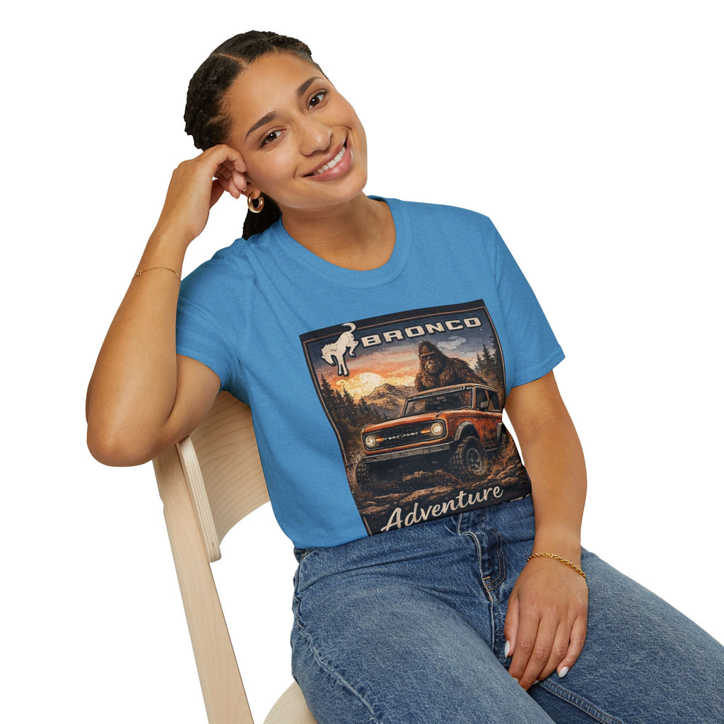 Bronco Adventure Awaits T-Shirt – Built Wild, 6G Approved