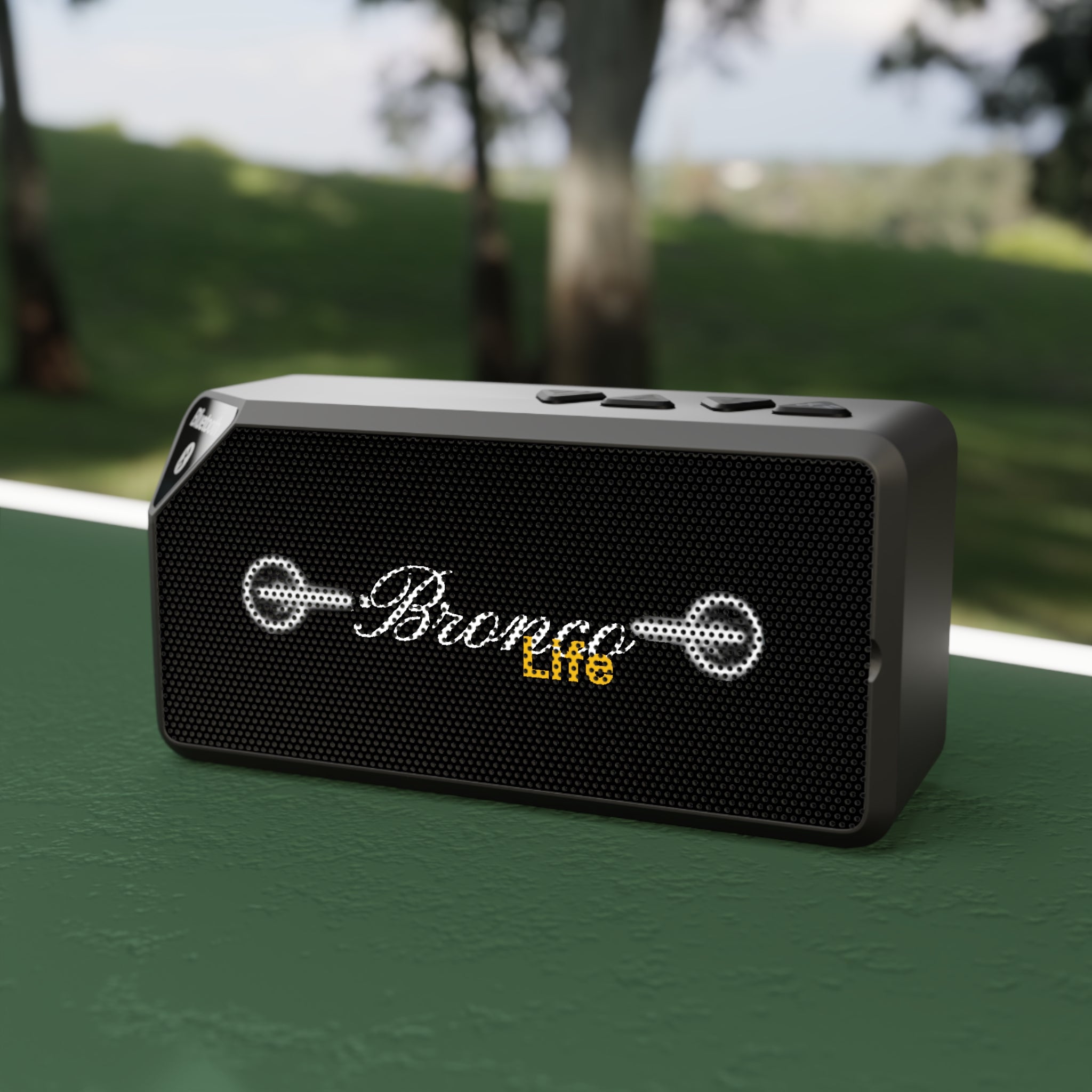 The Bronco Beam Wireless Speaker — Headlights-On, Trail-Ready Sound