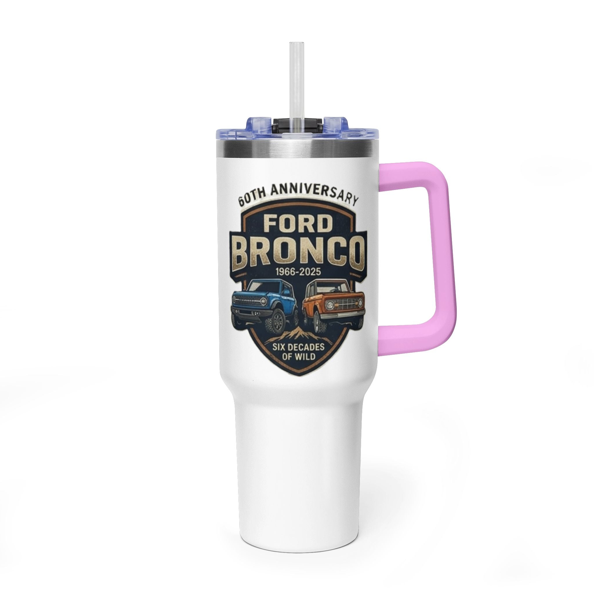 1000x Better 40oz Vacuum Insulated Tumbler | Bronco 60th Anniversary Adventure Travel Mug