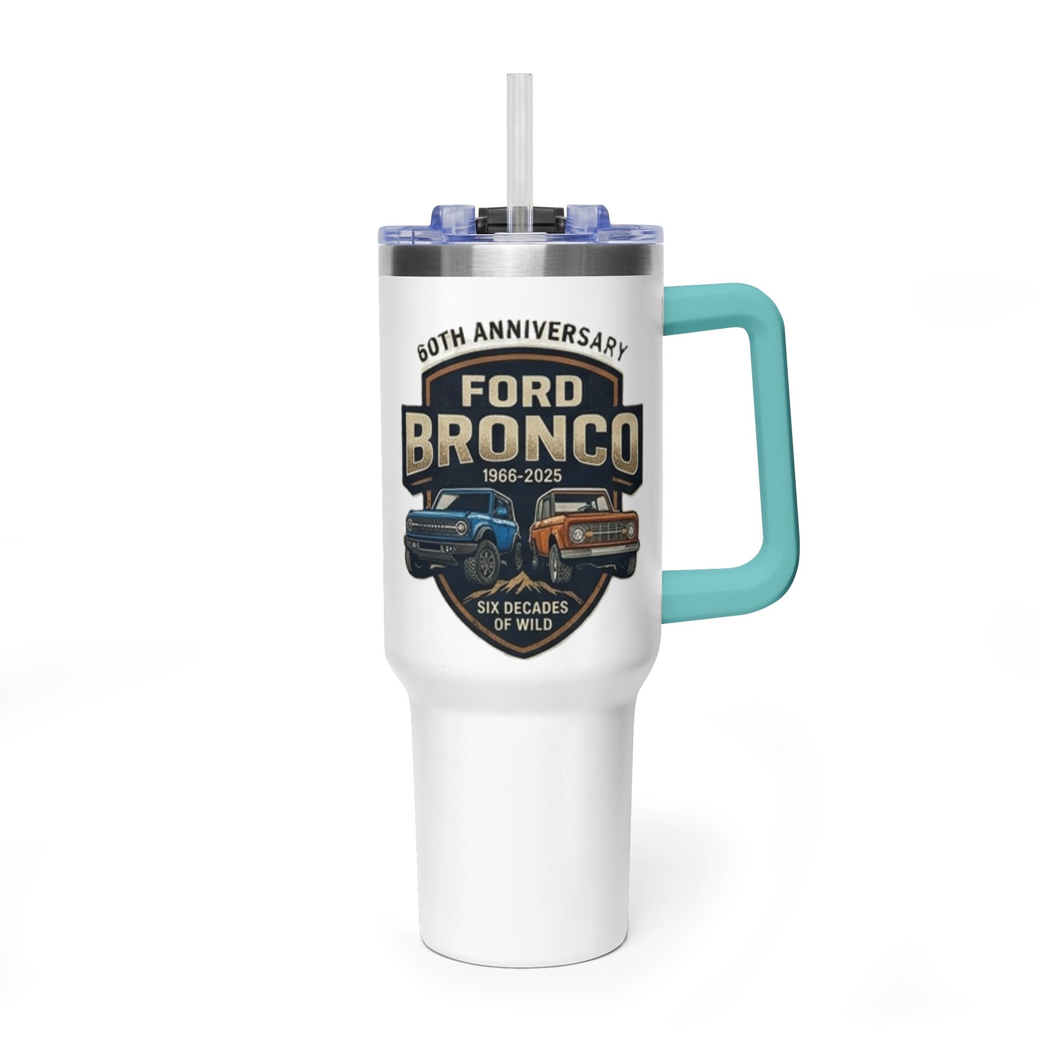 1000x Better 40oz Vacuum Insulated Tumbler | Bronco 60th Anniversary Adventure Travel Mug