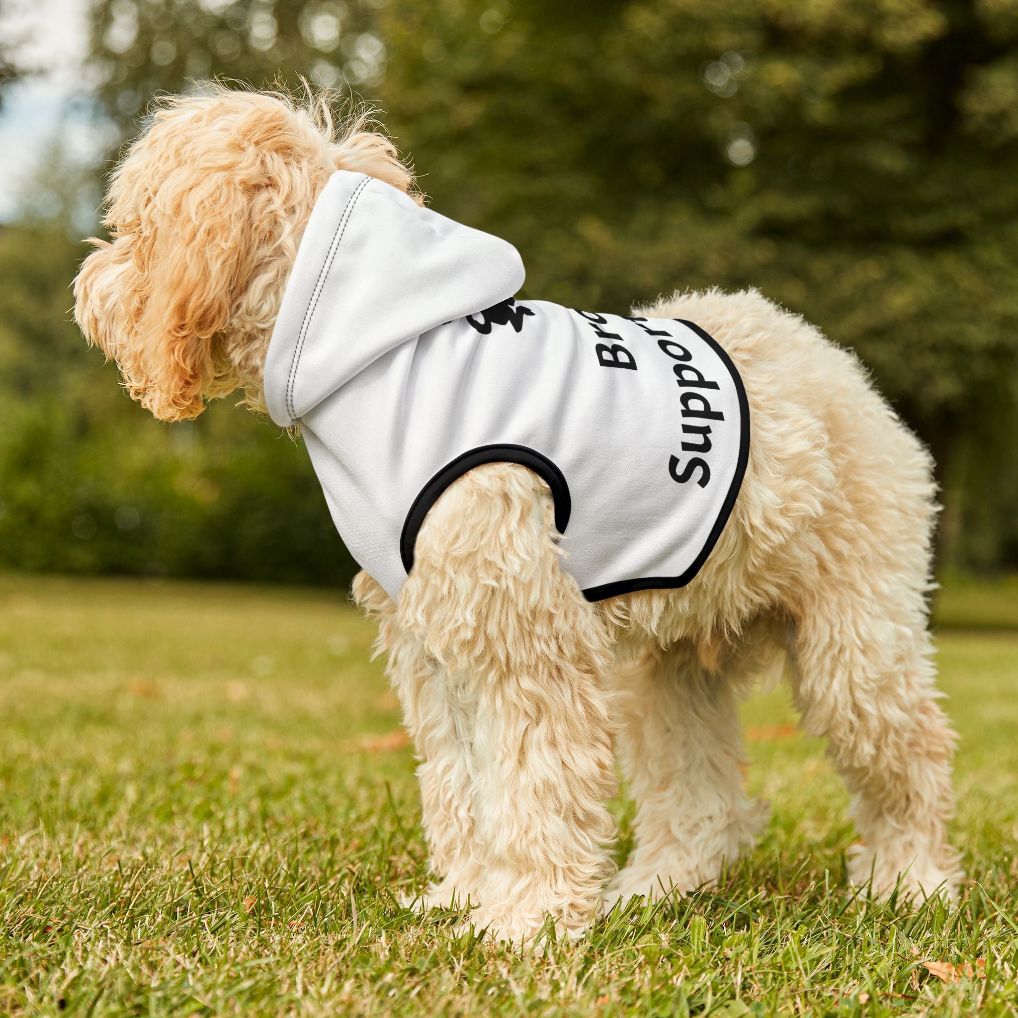 Bronco Support Animal Pet Hoodie – Dog & Cat Hooded Shirt for Bronco Fans