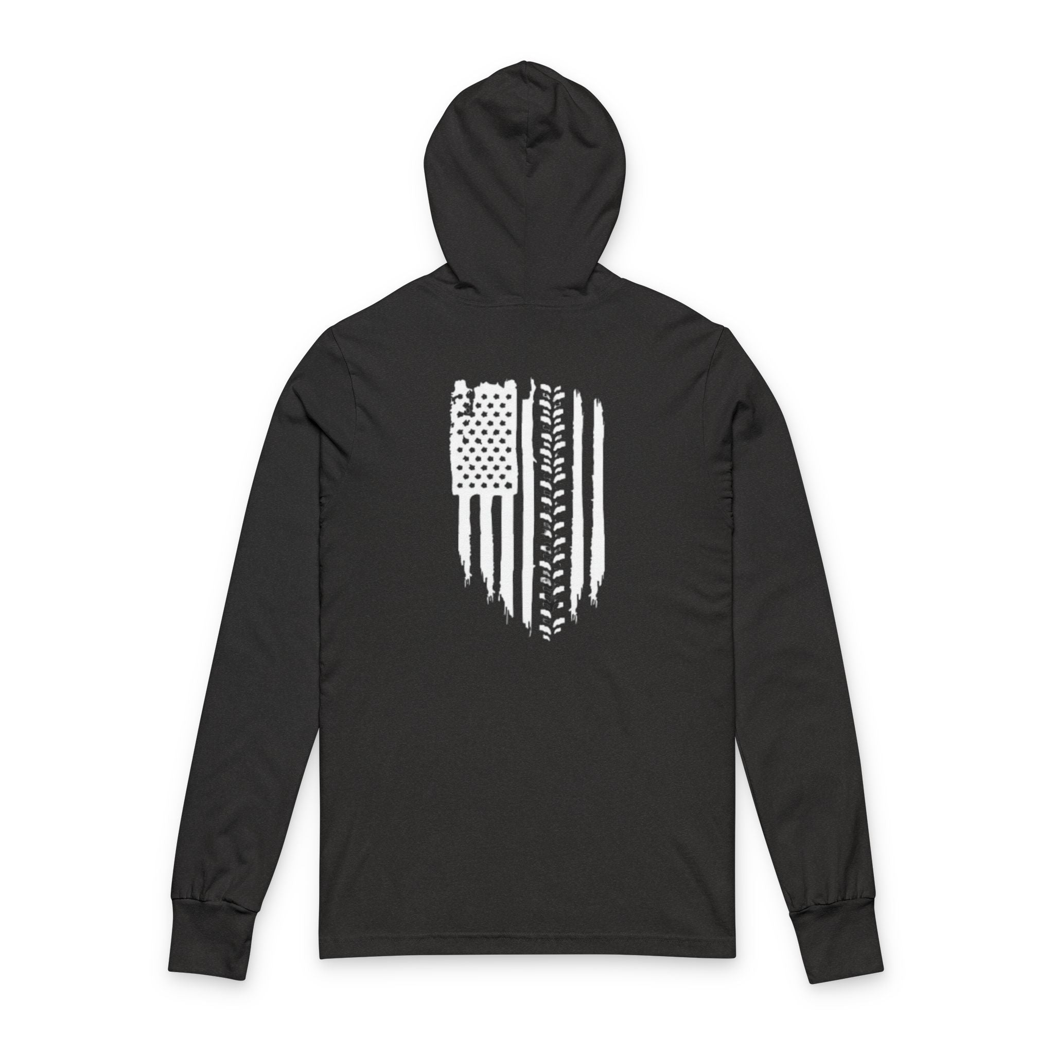 “Stars, Stripes & Horsepower” Patriotic Bronco Hooded Long Sleeve Tee — Freedom-Ready Gear for Every Trail