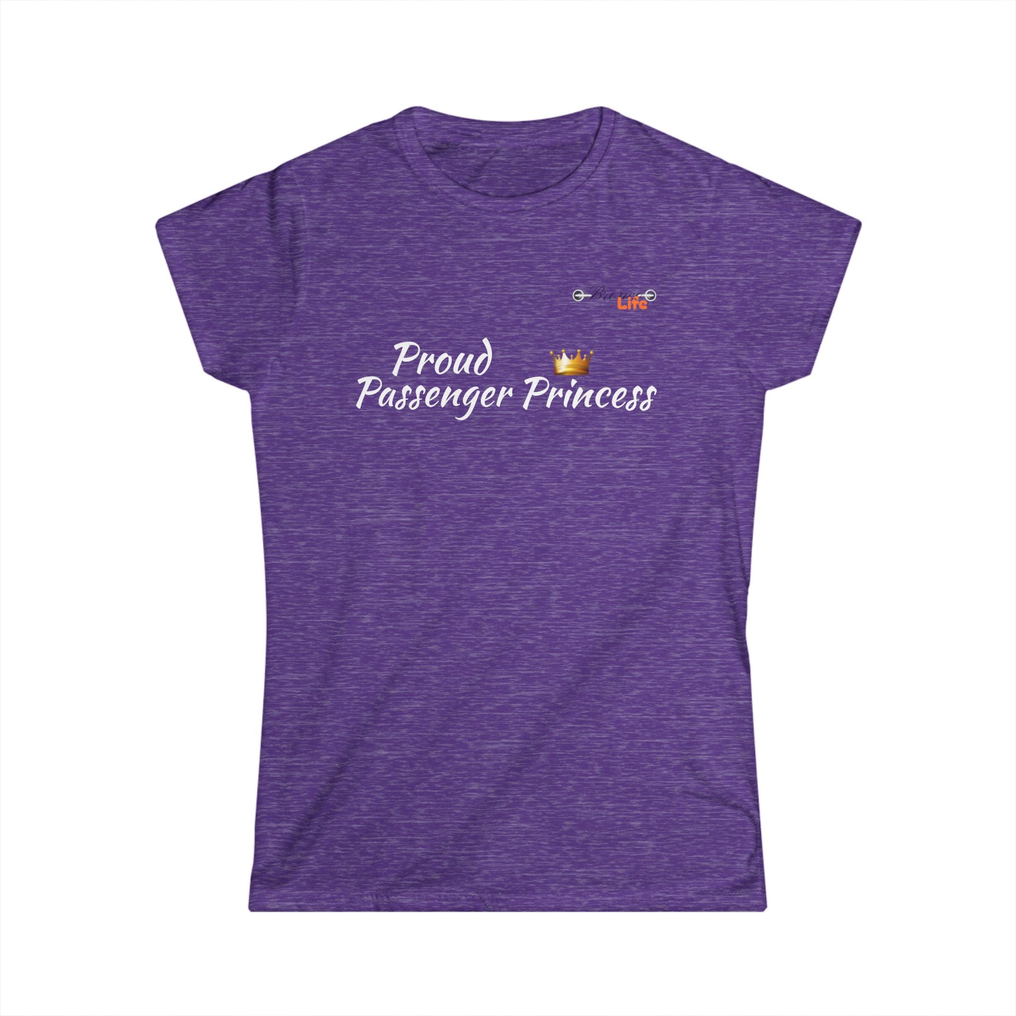 Proud Passenger Princess Bronco Tee — Headlights, Crowns & Co-Pilot Confidence