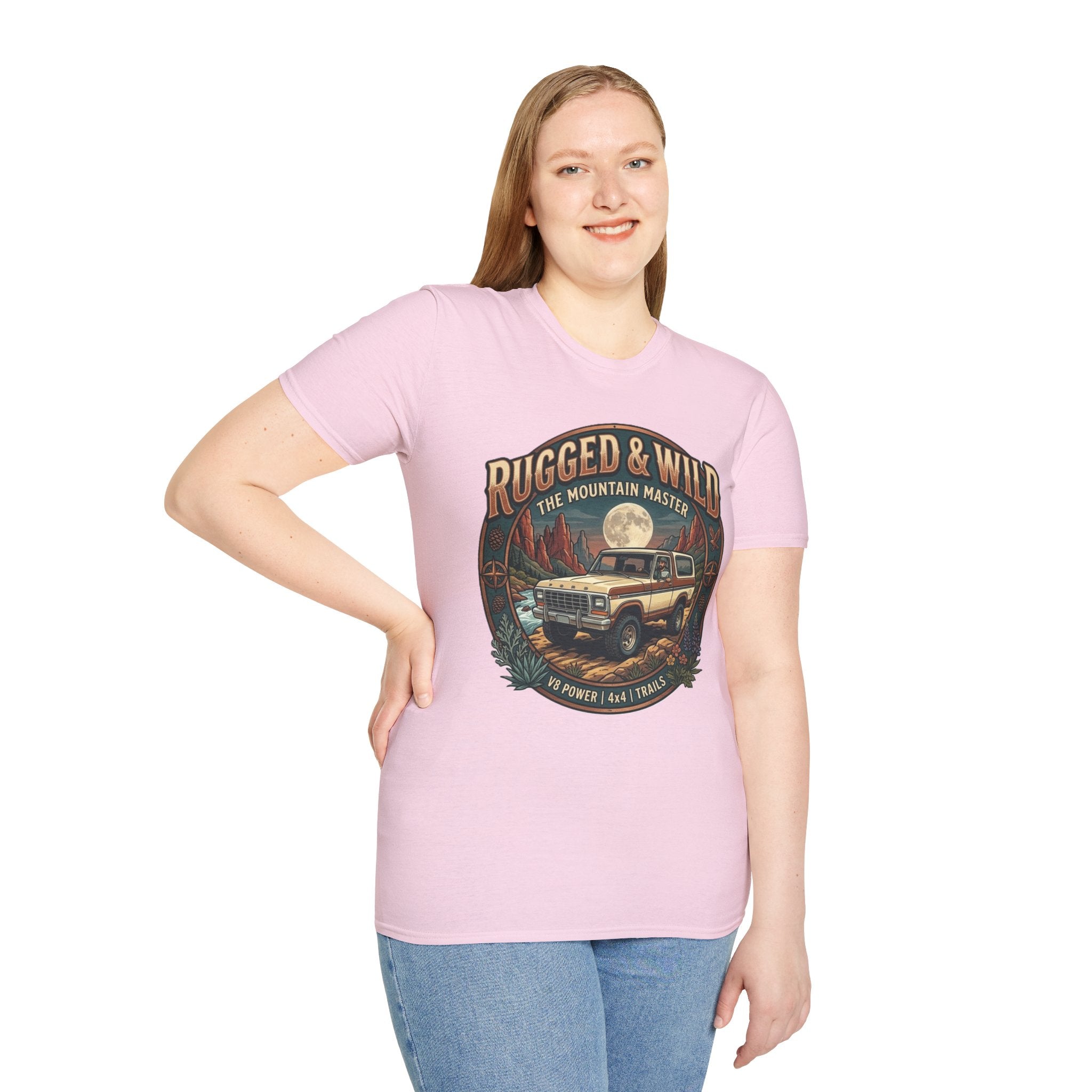 Rugged & Wild Bronco Tee – 2nd Gen Off-Road 4x4 Adventure Shirt