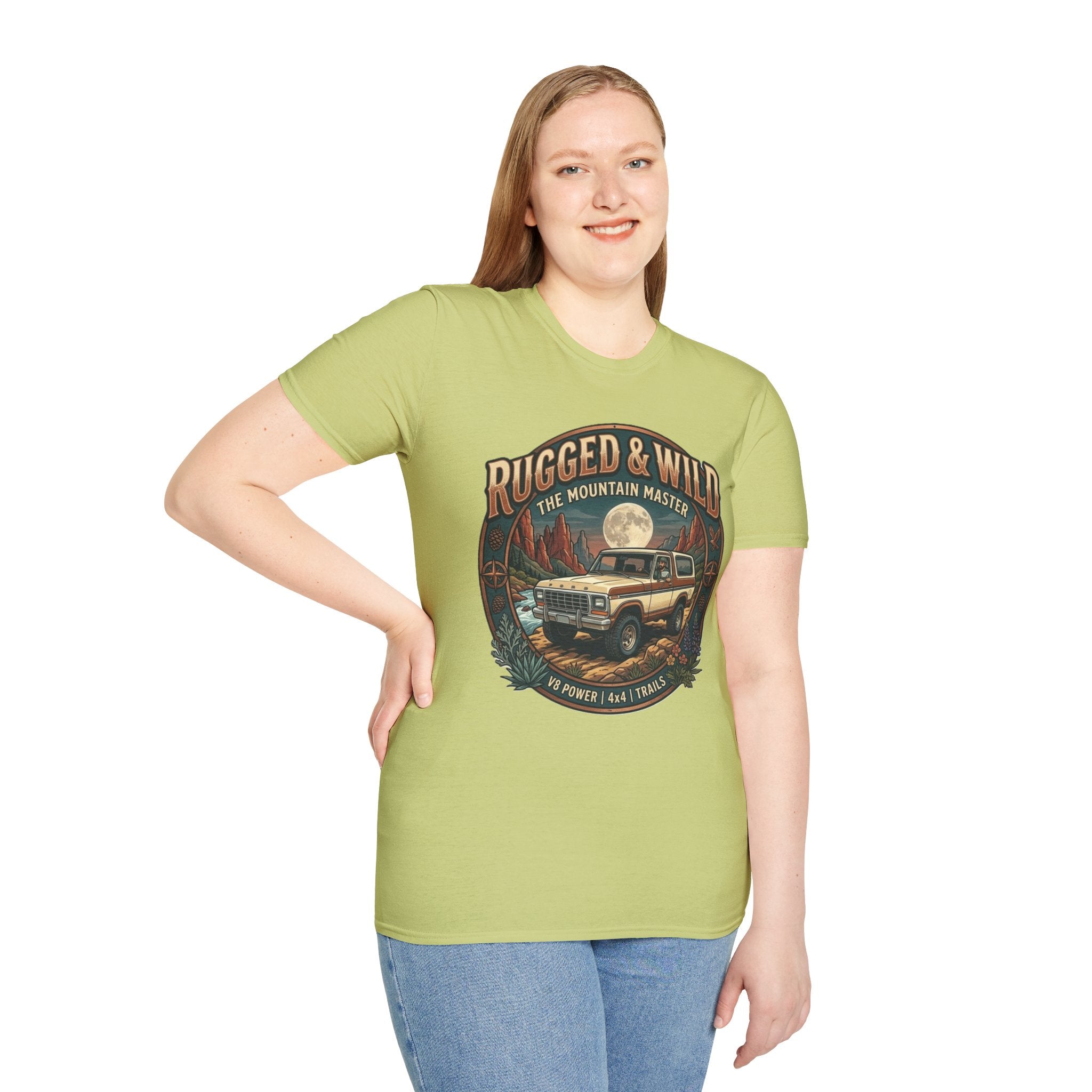 Rugged & Wild Bronco Tee – 2nd Gen Off-Road 4x4 Adventure Shirt