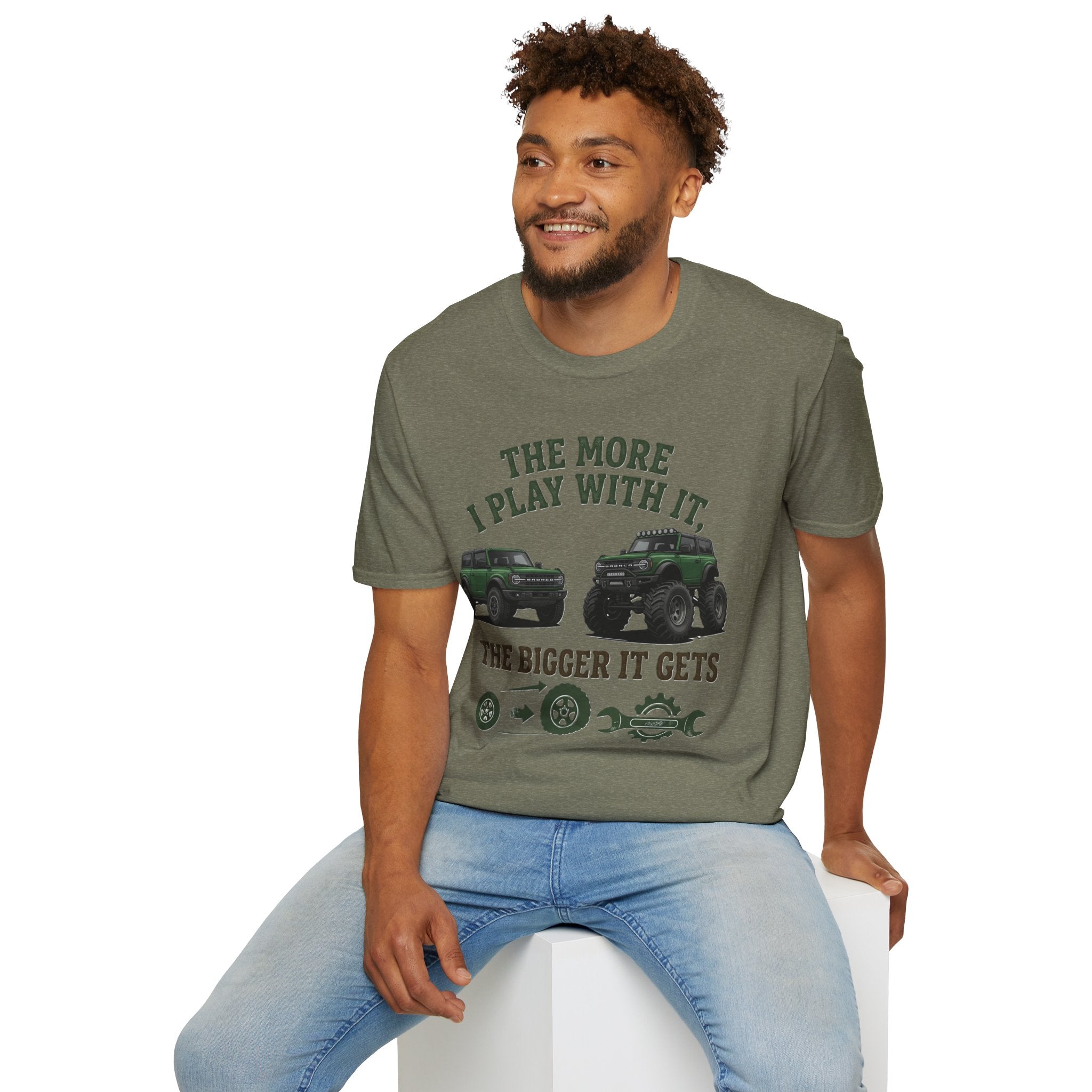 Bronco Off-Road Tee – “The More I Play With It, The Bigger It Gets” | Lifted 6G Graphic Shirt