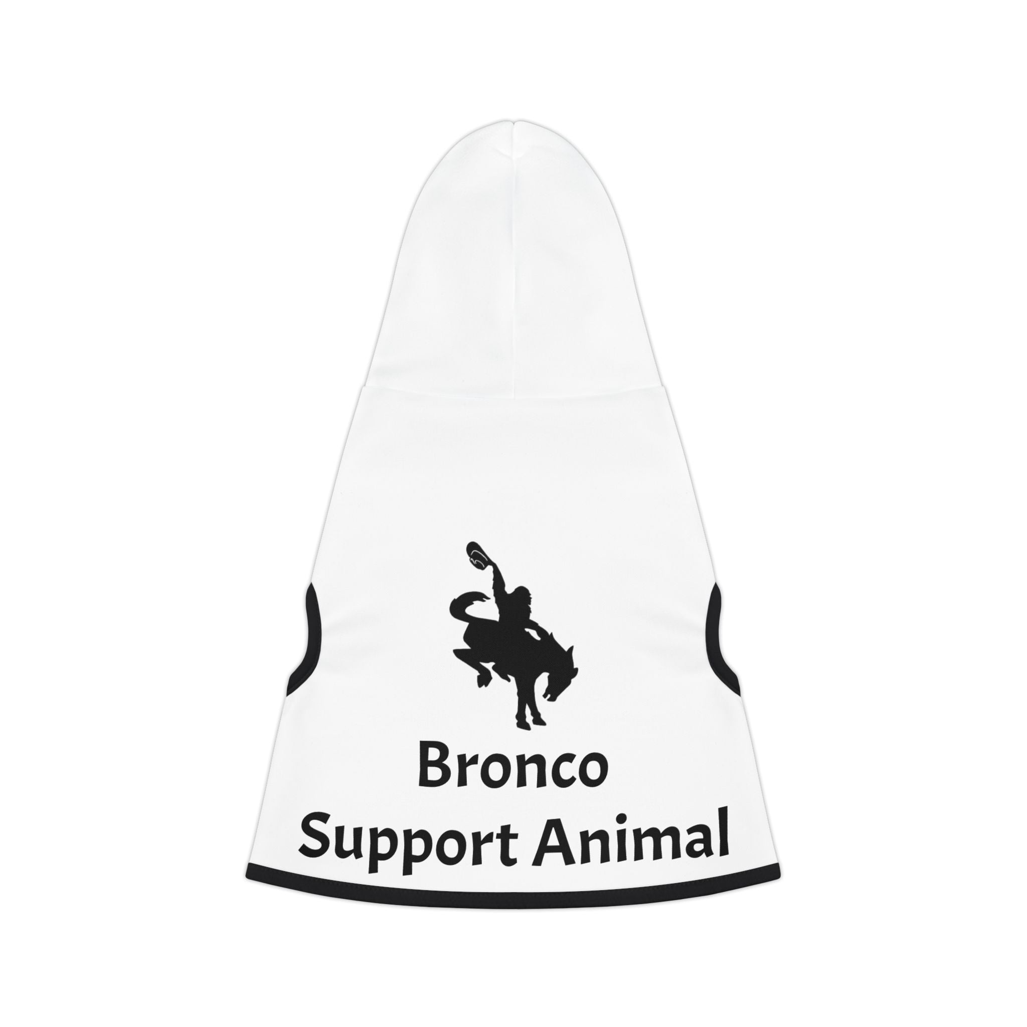 Bronco Support Animal Pet Hoodie – Dog & Cat Hooded Shirt for Bronco Fans