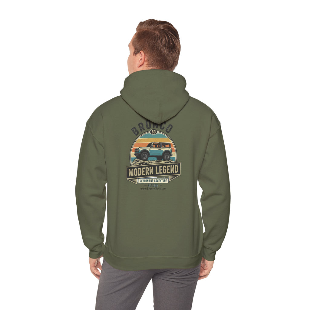 Bronco 6G “Modern Legend” Hoodie — Adventure Reborn Since 2021