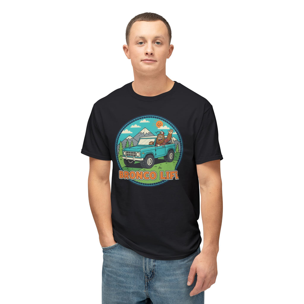 Sasquatch Off-Road Co-Pilot Tee — The Legendary Bronco Adventure Edition