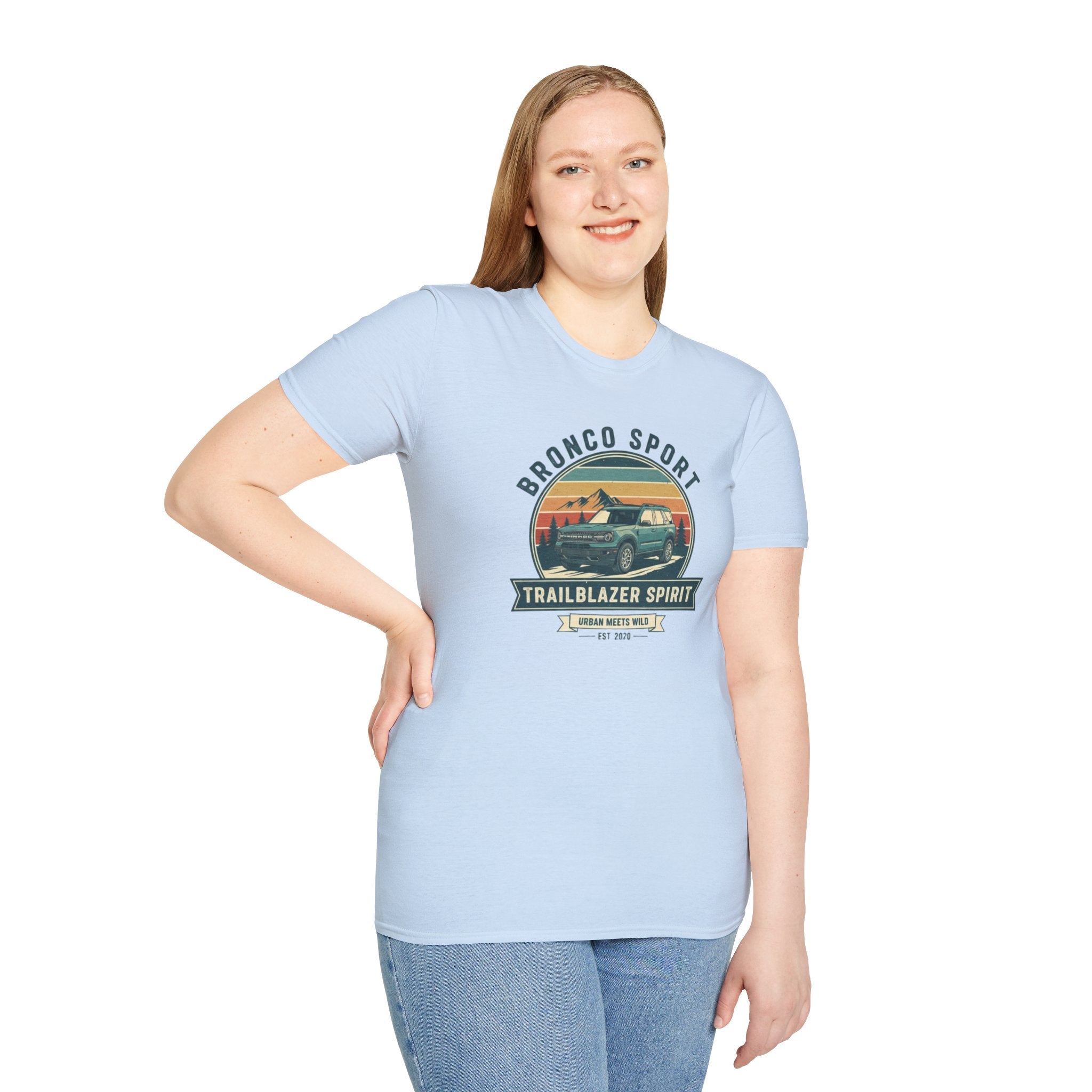 Bronco Sport “Urban Meets Wild” Trailblazer Tee – Softstyle Adventure Edition