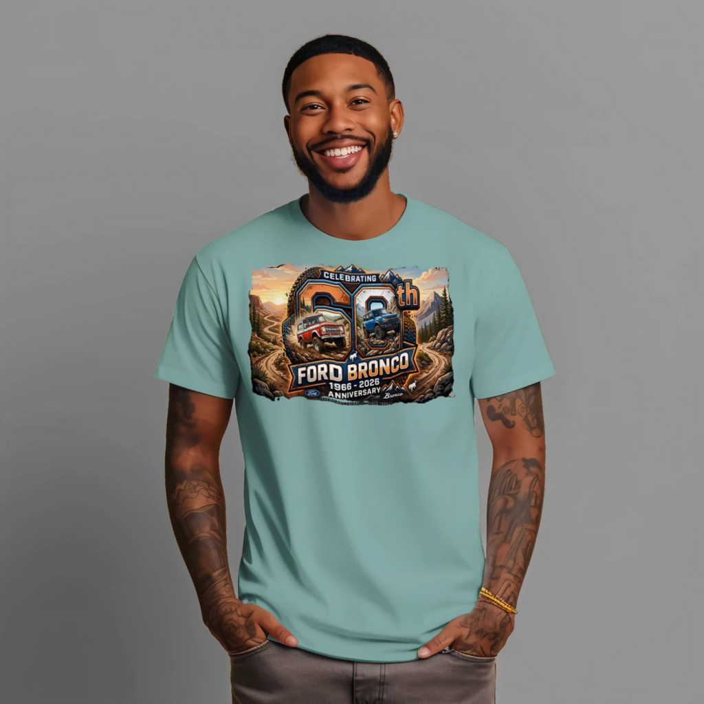 Bronco 60th Edition Tee – From Classic to 6G Legend T-Shirt