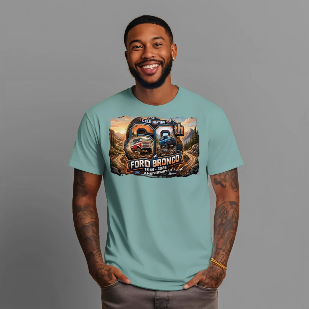 Bronco 60th Edition Tee – From Classic to 6G Legend T-Shirt