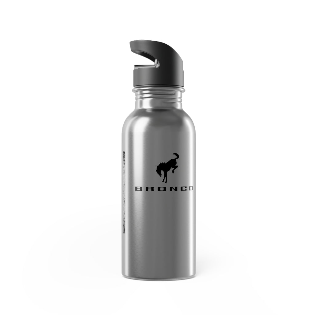 “The Trail Is Calling” Bronco Water Bottle — 20oz Rugged Hydration for Wild Rides