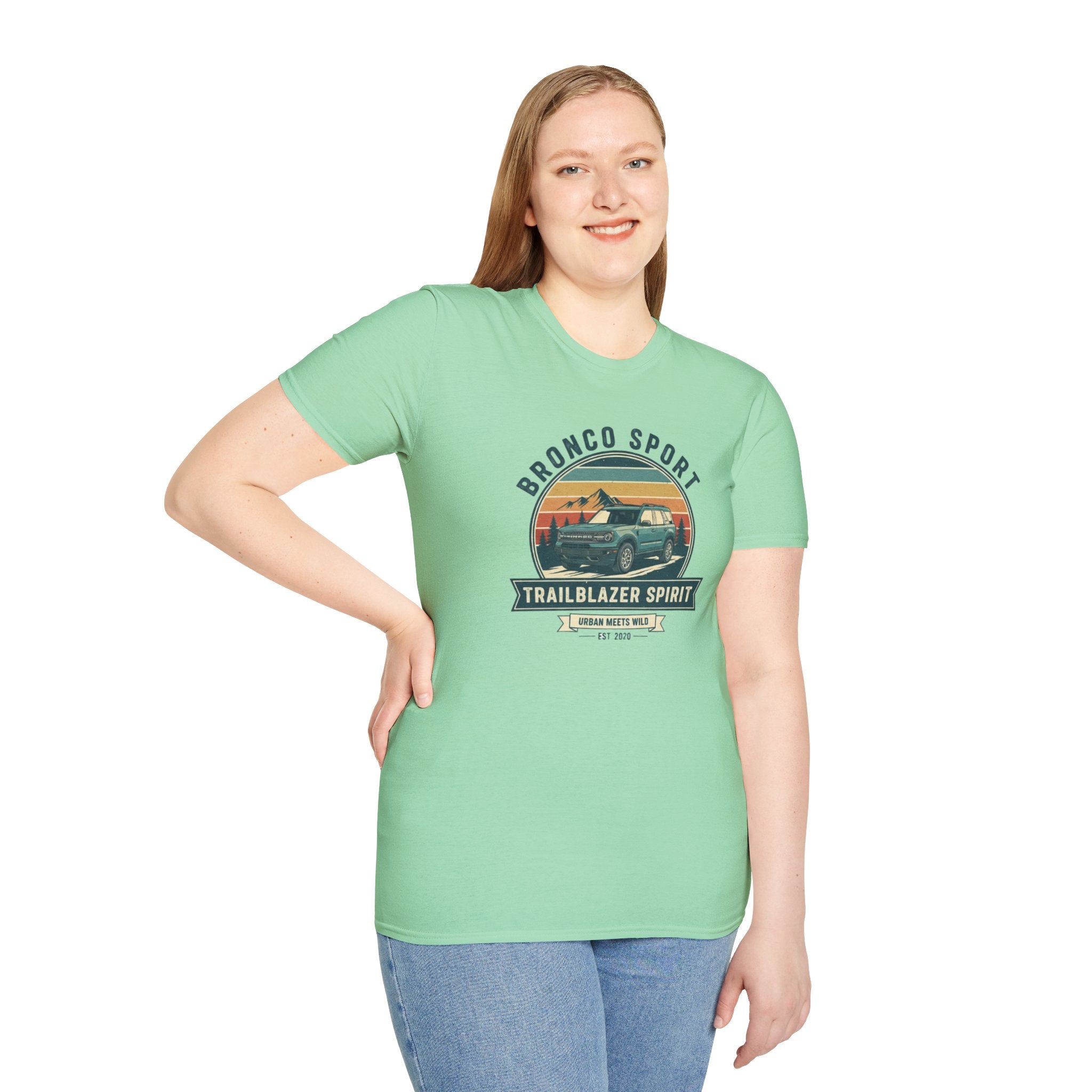 Bronco Sport “Urban Meets Wild” Trailblazer Tee – Softstyle Adventure Edition
