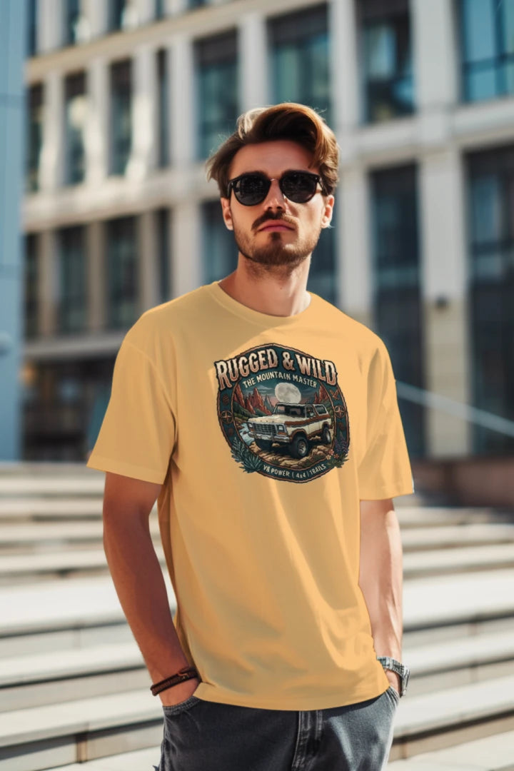Rugged & Wild Bronco Tee – 2nd Gen Off-Road 4x4 Adventure Shirt T-Shirt