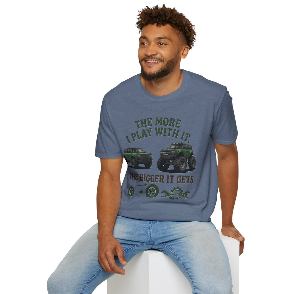 Bronco Off-Road Tee – “The More I Play With It, The Bigger It Gets” | Lifted 6G Graphic Shirt