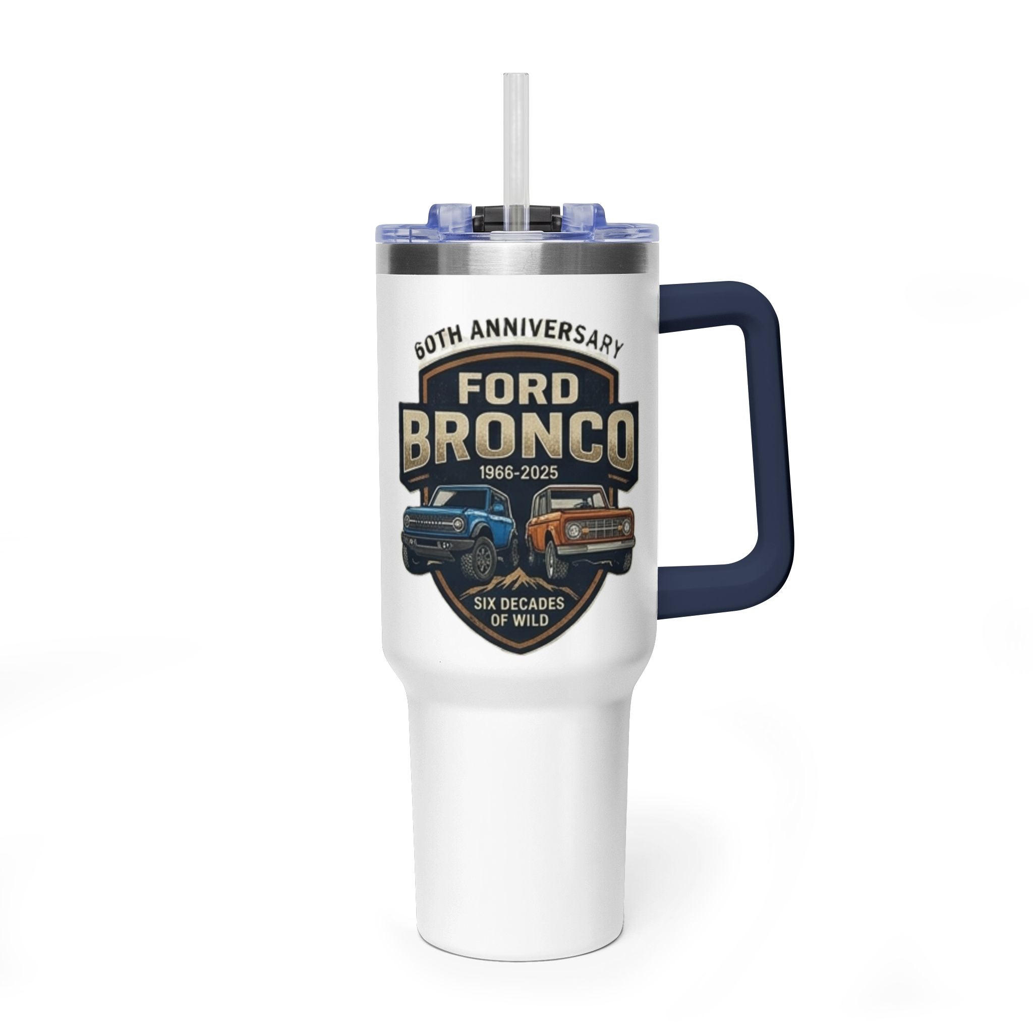 1000x Better 40oz Vacuum Insulated Tumbler | Bronco 60th Anniversary Adventure Travel Mug