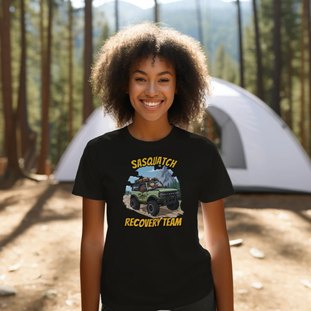 Bronco Life “Sasquatch Recon” Tee – Adventure Ops Off-Road Division wicking tee